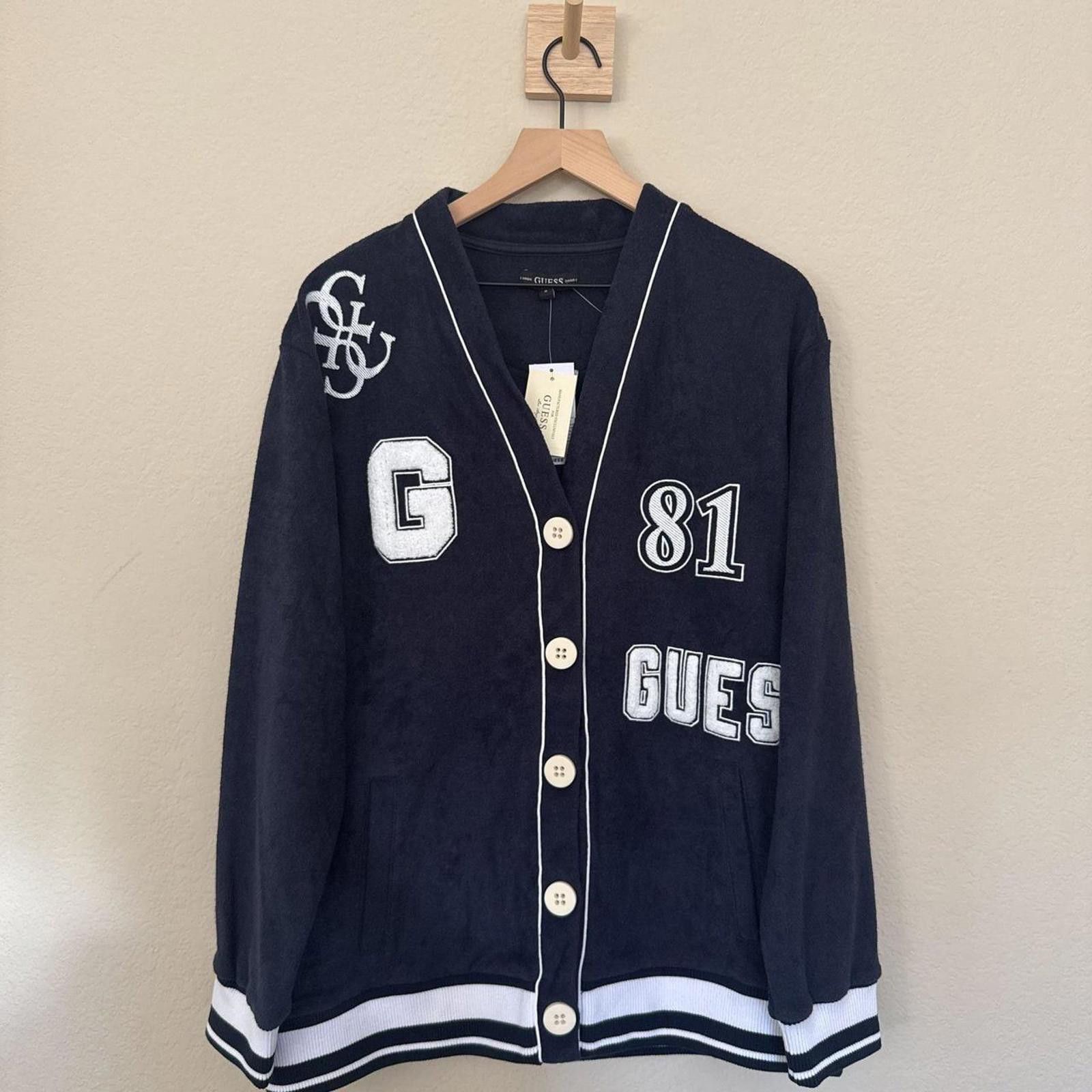 Guess GUESS Cardigan Women's M Blue NWT V-Neck Size M / US 6-8 / IT 42-44 - 1 Thumbnail