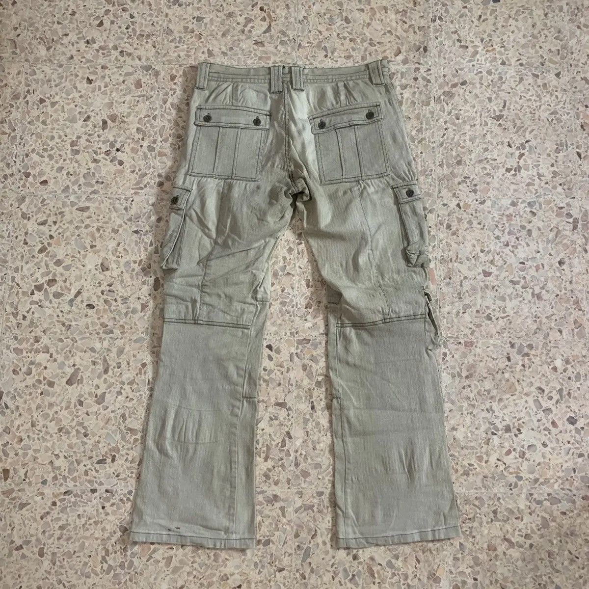 Le Grande Bleu (L.G.B.) SEMATIC DESIGN UTILITY MULTIPOCKET PARACHUTE TWILL HBT CARGO Size US 32 / EU 48 - 5 Thumbnail