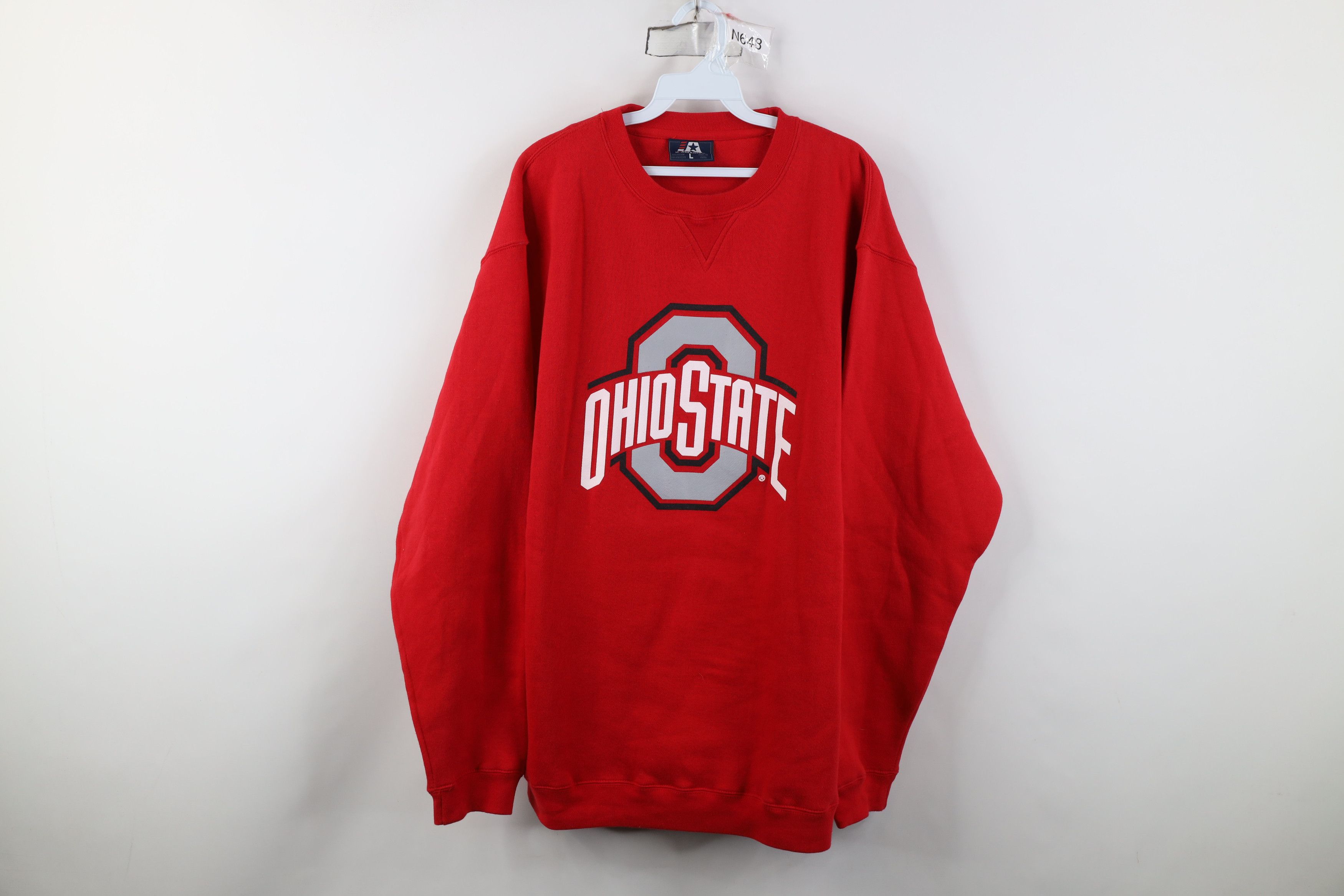 Vintage Vintage 90s Y2K Ohio State University Crewneck Sweatshirt Size US L / EU 52-54 / 3 - 1 Thumbnail