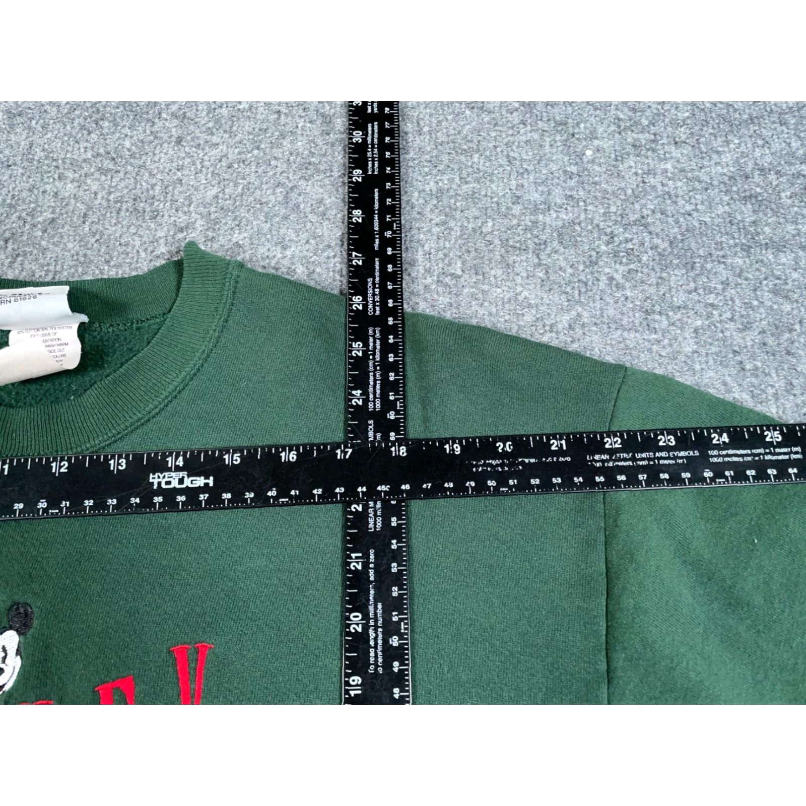 Mickey & Co. VINTAGE Mickey & Co Sweatshirt Adult XL Green Embroidered USA Made Disney Logo Crew Neck Pullover Sweatshirt Men Mens 90s Hipster Cartoon Decorative Size US XL / EU 56 / 4 - 6 Thumbnail