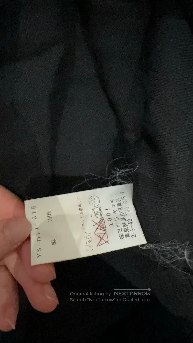 Yohji Yamamoto Yohji Yamamoto 1992aw Japanese Linen Dress Size ONE SIZE - 7 Thumbnail