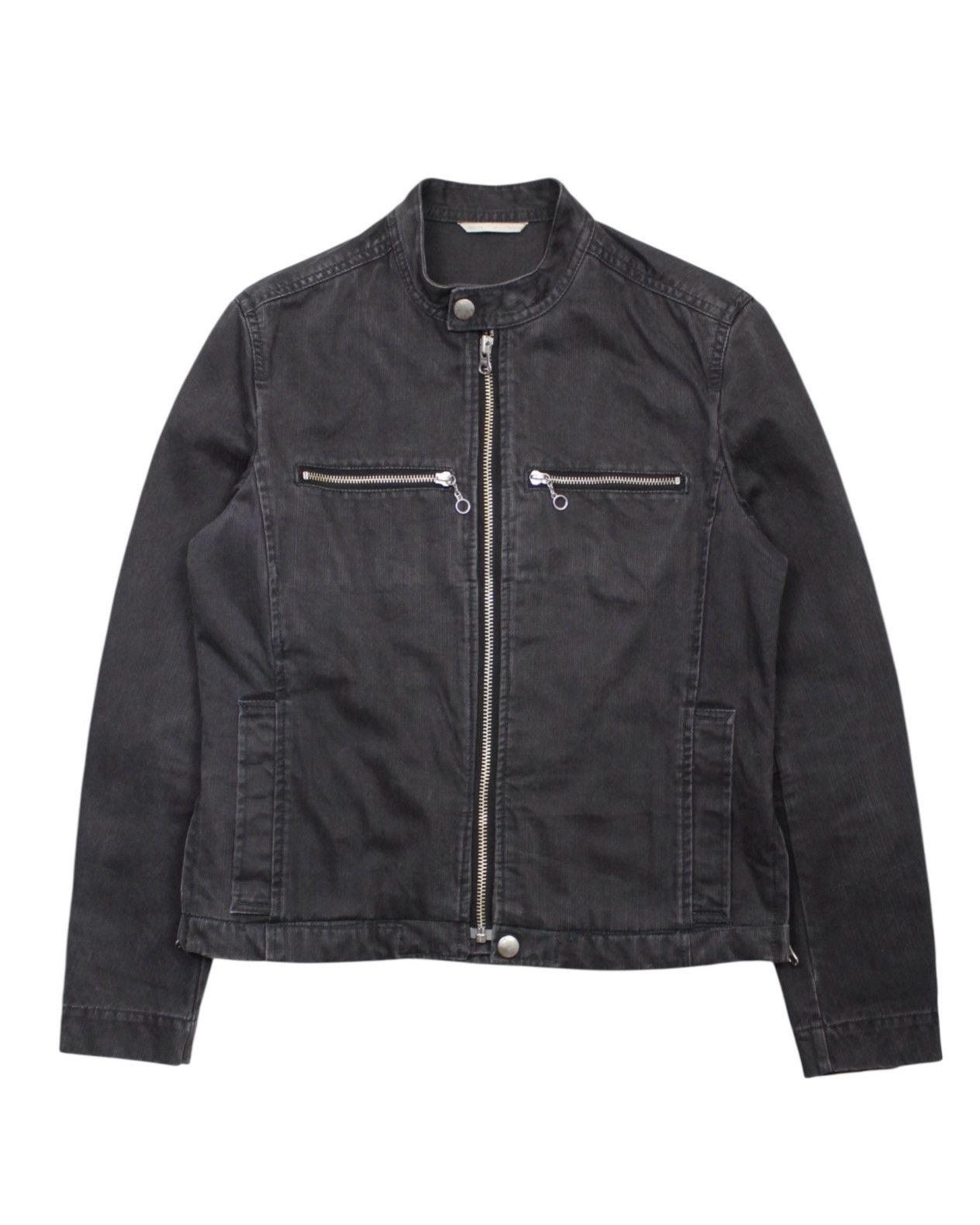 Japanese Brand 2010S BEAUTY & YOUTH BLUE LABEL MIDNIGHT RUSH BIKER JACKET Size US S / EU 44-46 / 1 - 1 Thumbnail