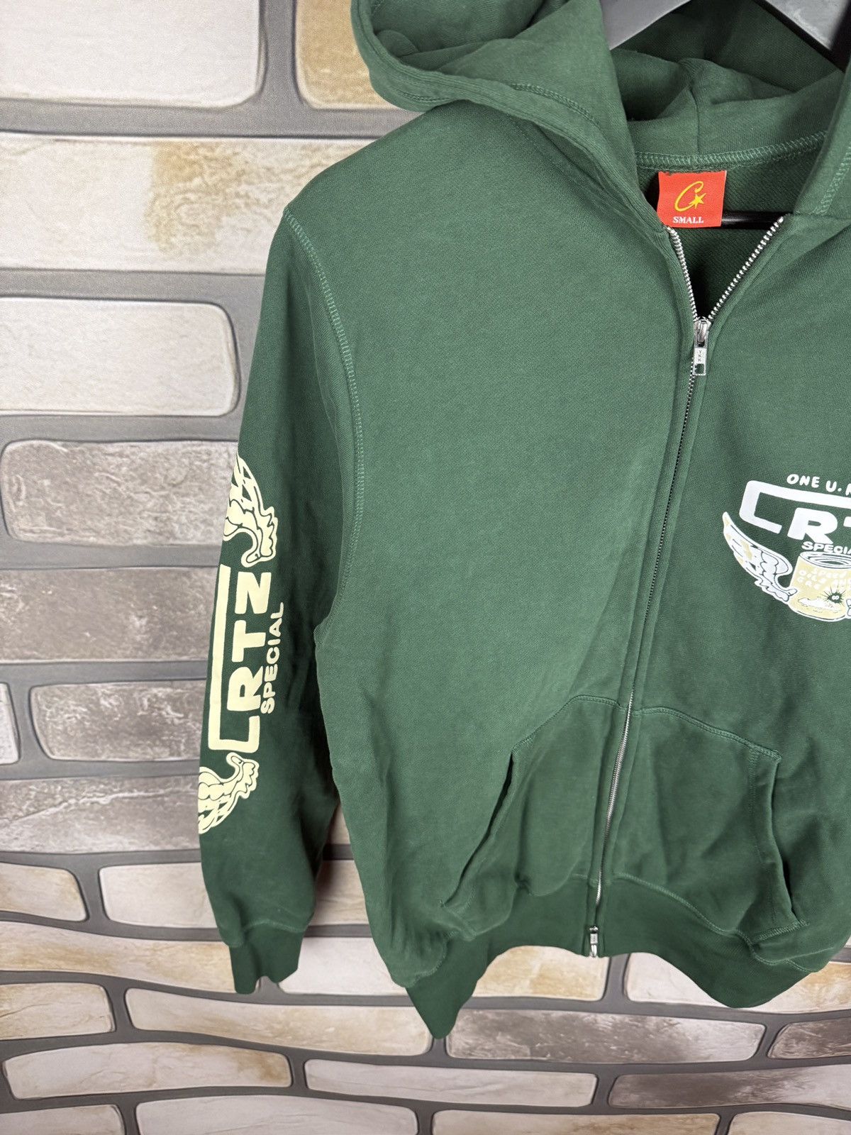 Corteiz Very rare corteiz oversize hoodie zip sweater Size US S / EU 44-46 / 1 - 4 Thumbnail