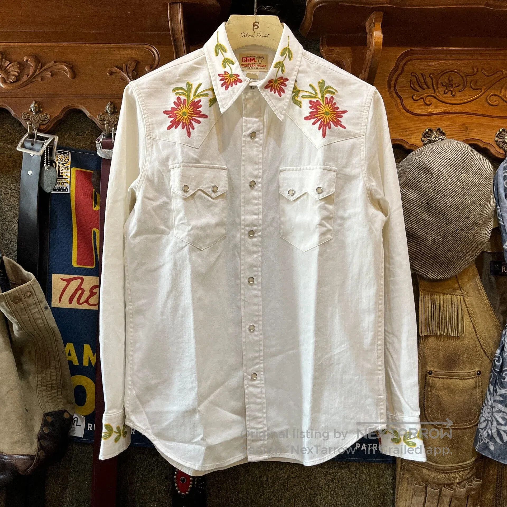 RRL Ralph Lauren Limited Edition Embroidered Shirt. Size US S / EU 44-46 / 1 - 1 Thumbnail