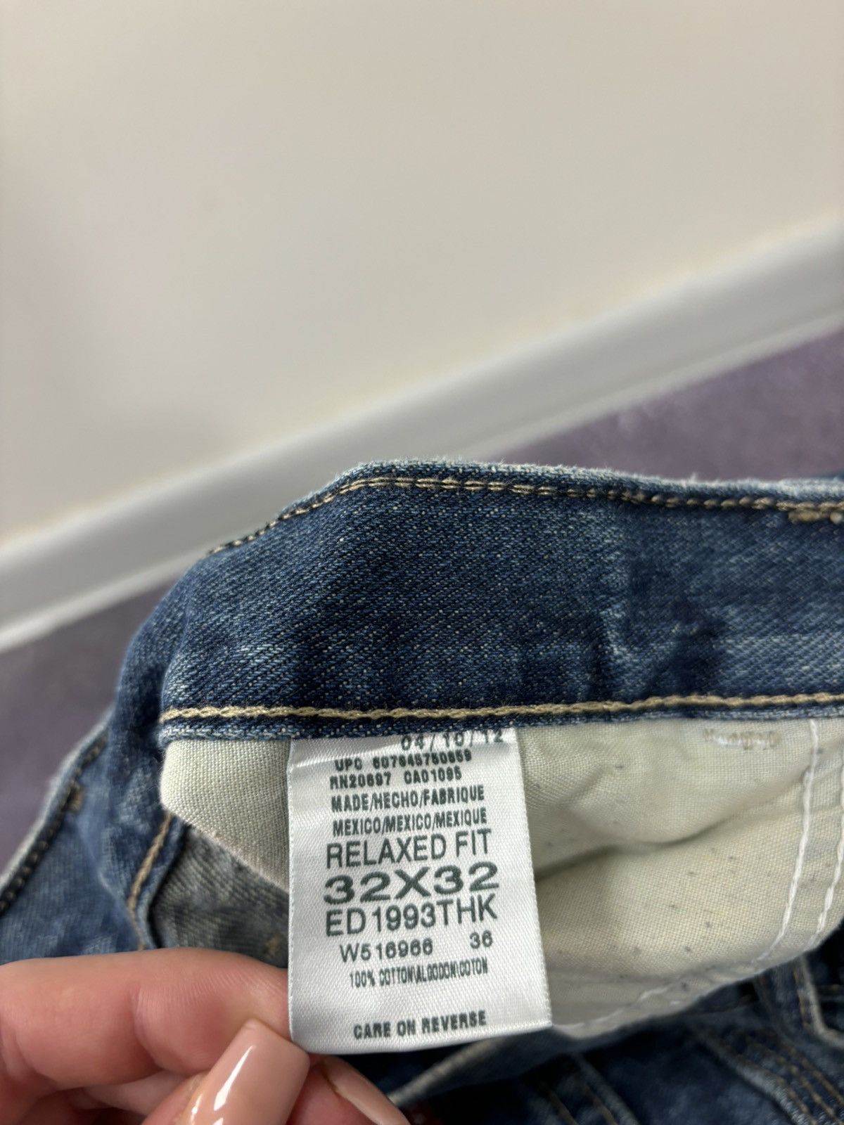 Dickies Vintage Dickies Relaxed Fit Blue Work Denim Hype Jeans Size US 32 / EU 48 - 13 Thumbnail