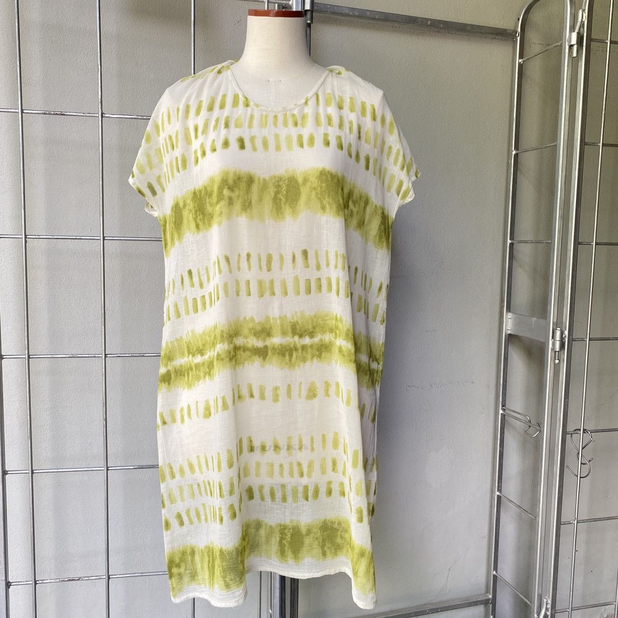 Issey Miyake Plantation Light Green Breeze Dress Size M / US 6-8 / IT 42-44 - 14 Thumbnail