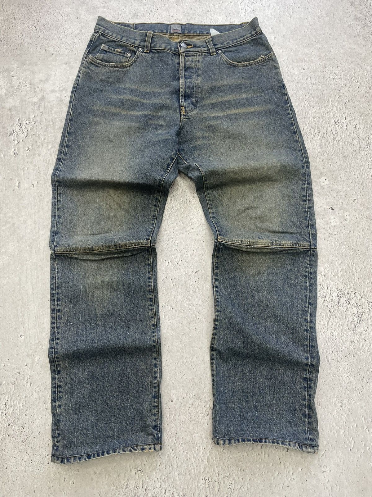 Japanese Brand Rare japanese baggy jnco style washed jeans y2k Size US 34 / EU 50 - 2 Thumbnail
