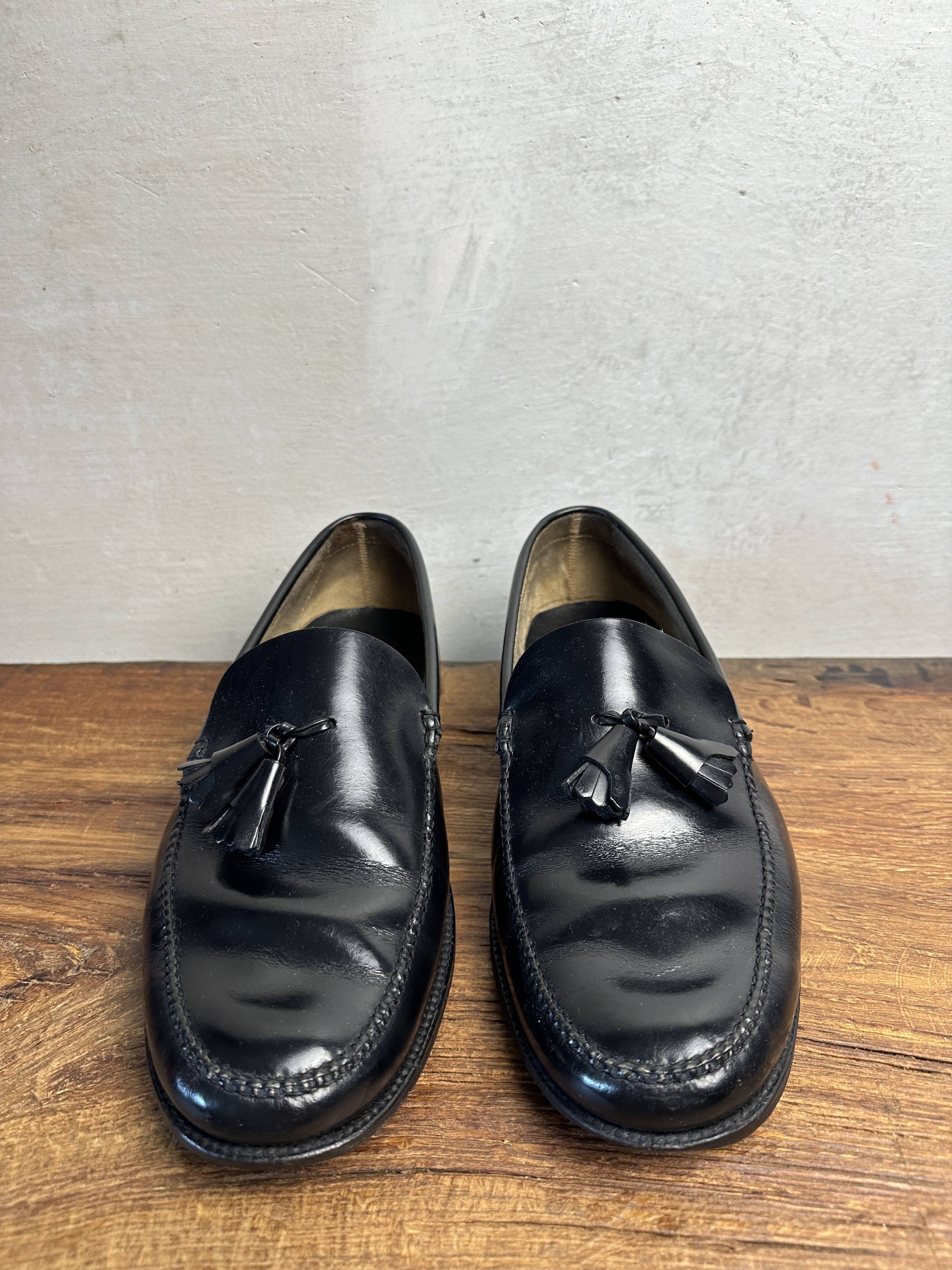 Genuine Leather Custom Made in Spain Leather Loafers Size US 10.5 / EU 43-44 - 7 Thumbnail