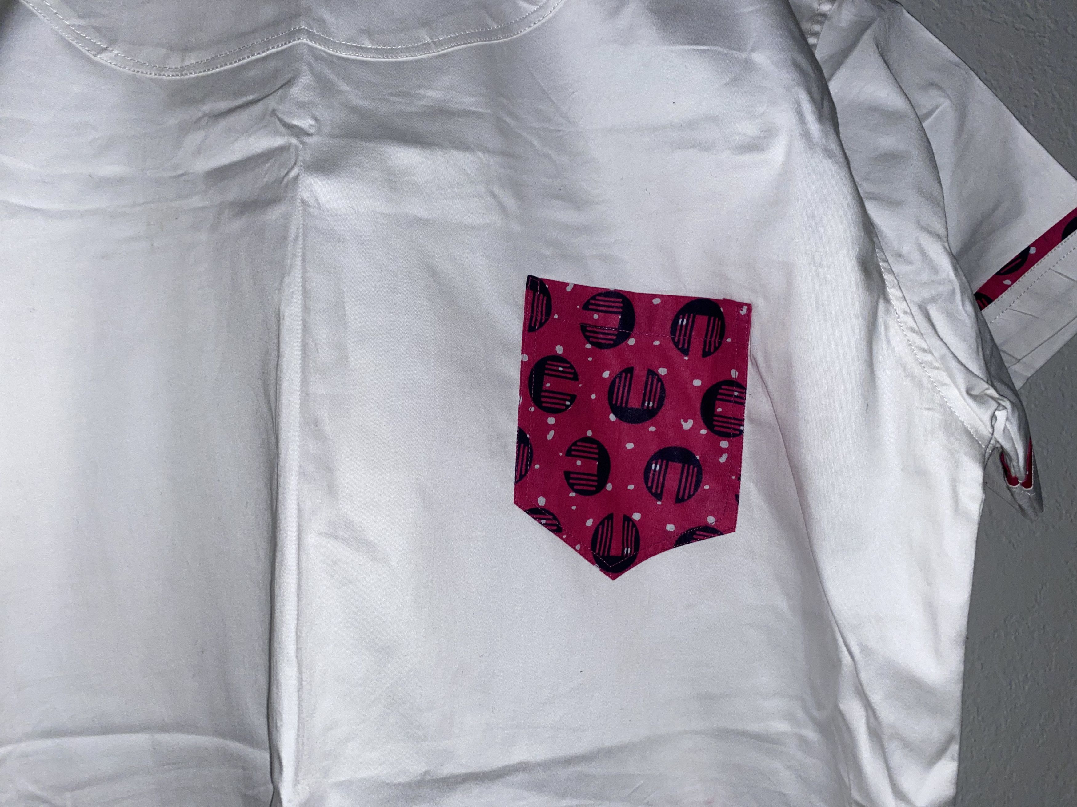 Handmade × Homemade Hand home made human African Motif design tee t shirt ghana Size US XXL / EU 58 / 5 - 2 Thumbnail