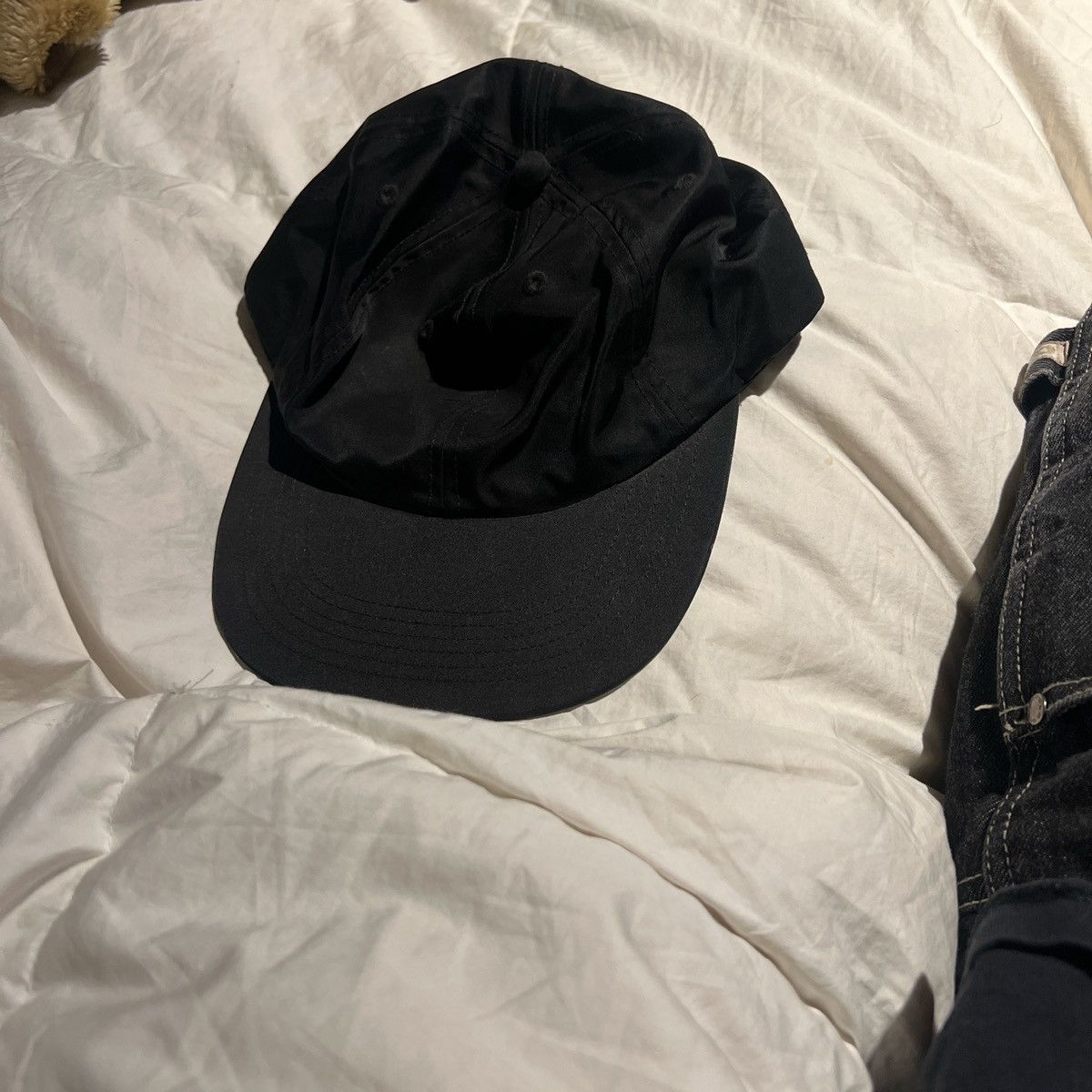 Supreme black supreme hat Size ONE SIZE - 3 Thumbnail