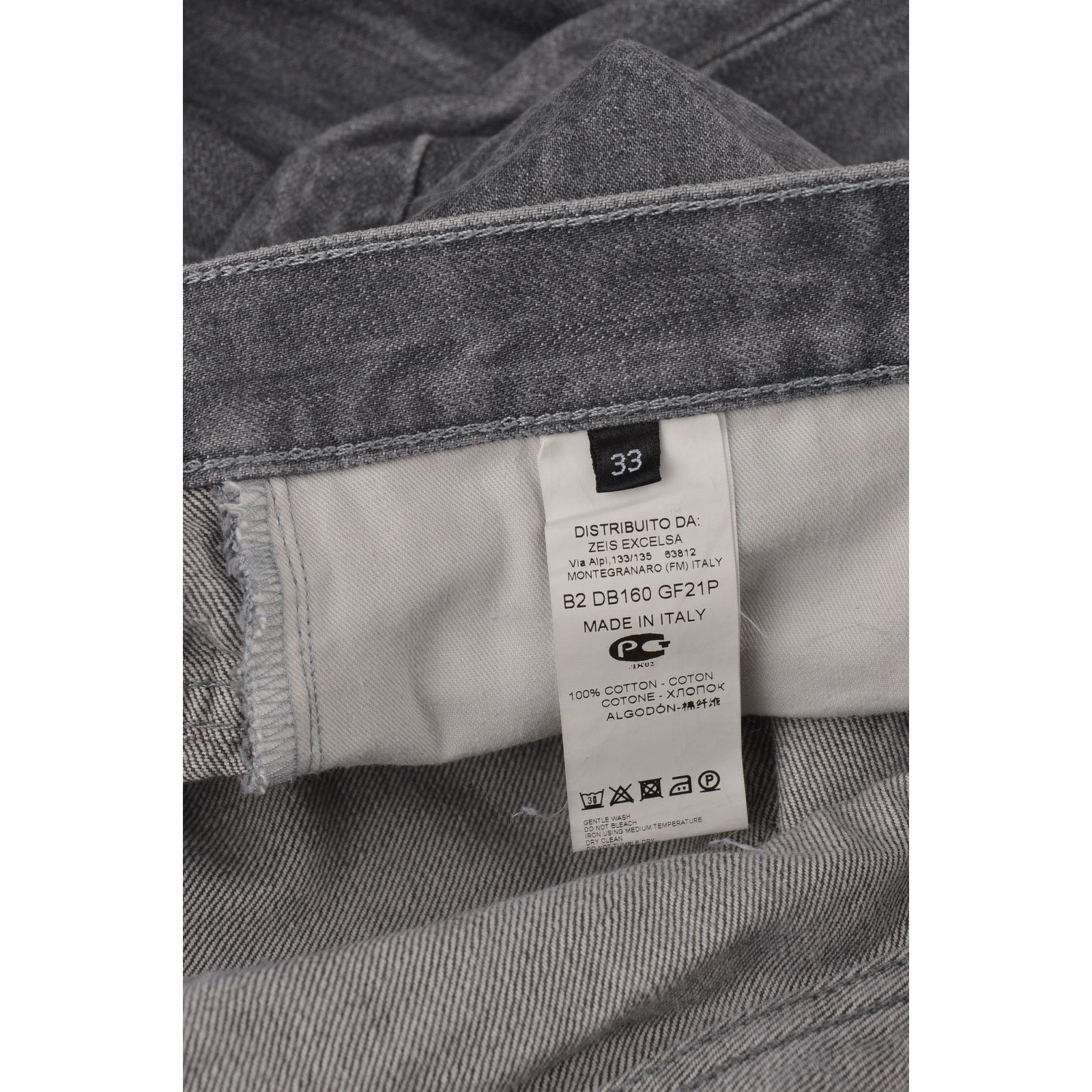 Dirk Bikkembergs Dirk Bikkembergs grey washed jeans Size US 33 - 5 Thumbnail