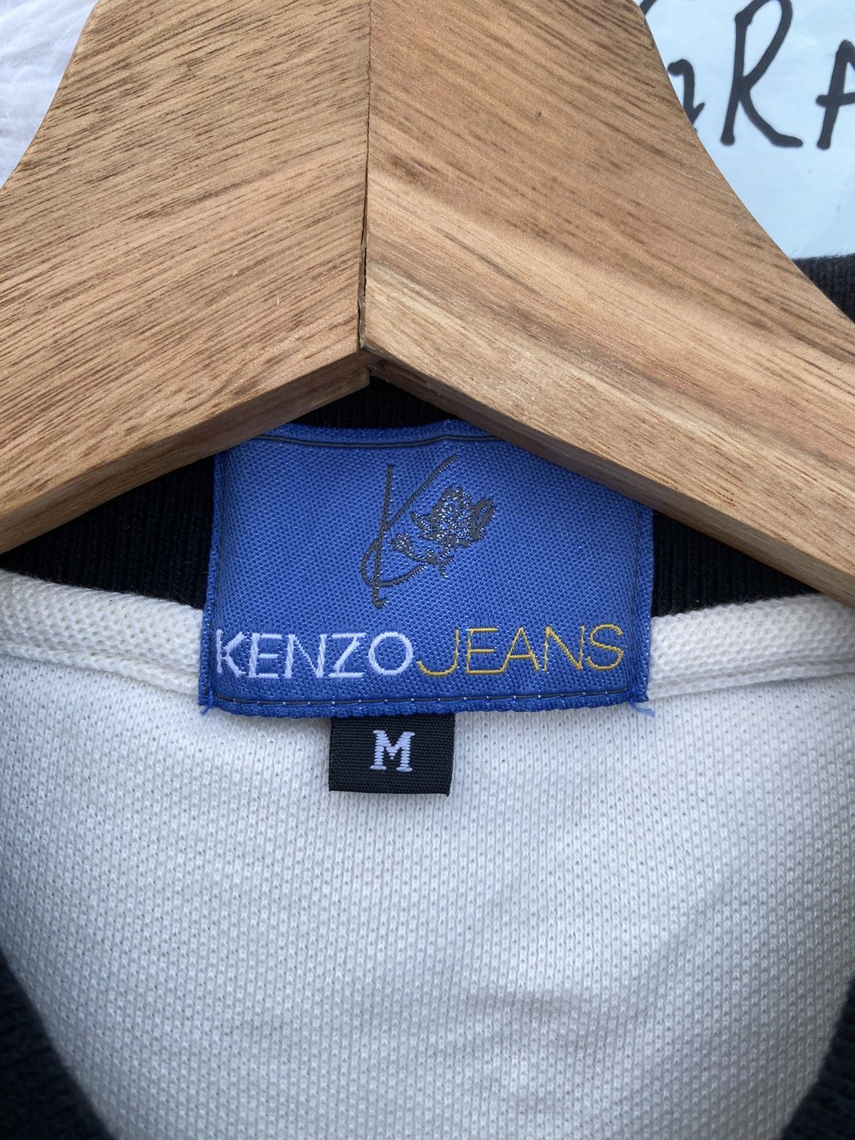 Kenzo Rare Vintage KENZO Spellout Polo Shirt Size US M / EU 48-50 / 2 - 9 Thumbnail