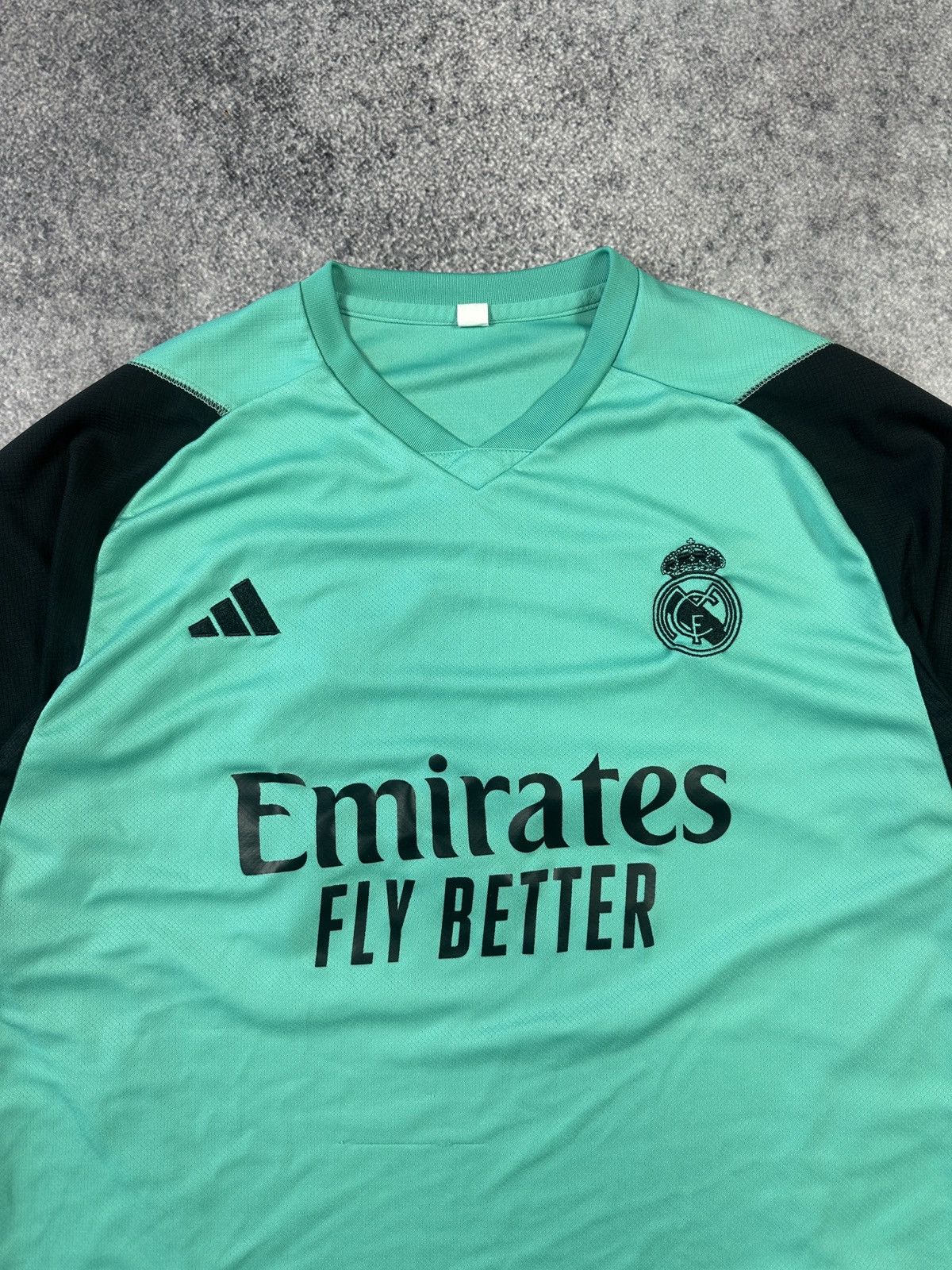 Adidas Adidas Real Madrid 10 Mbape Soccer Jersey Blokecore USA XL Size US XL / EU 56 / 4 - 3 Thumbnail