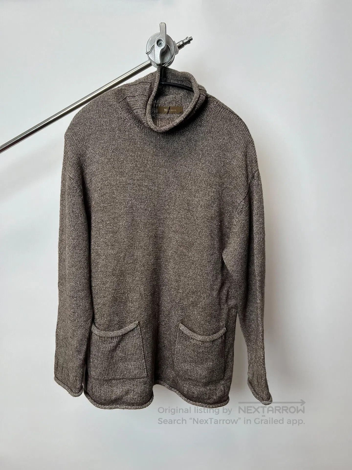 Yohji Yamamoto Yohji Yamamoto Stylish Gray Sweater. Size US L / EU 52-54 / 3 - 1 Thumbnail