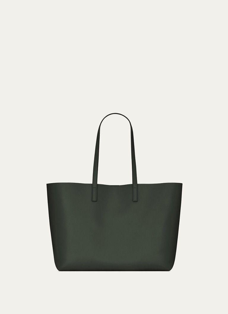 Saint Laurent Paris o1b1hav110924 Size: OS / Shopping Leather Bag Dark Green Size ONE SIZE - 3 Thumbnail