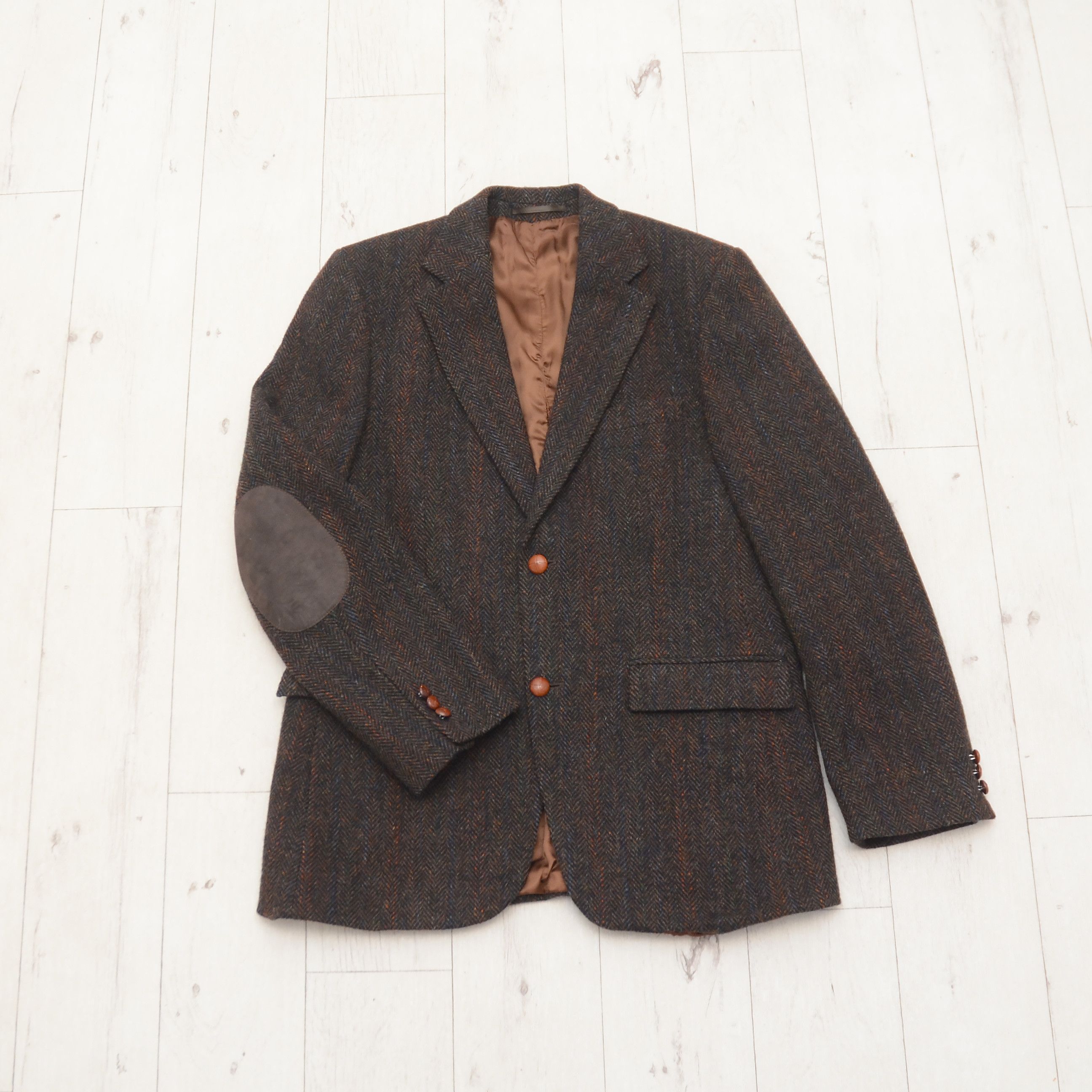 Harris Tweed Vintage HARRIS TWEED x Anson's Handwoven Wool Blazer sz. L-M Size 42R - 1 Thumbnail