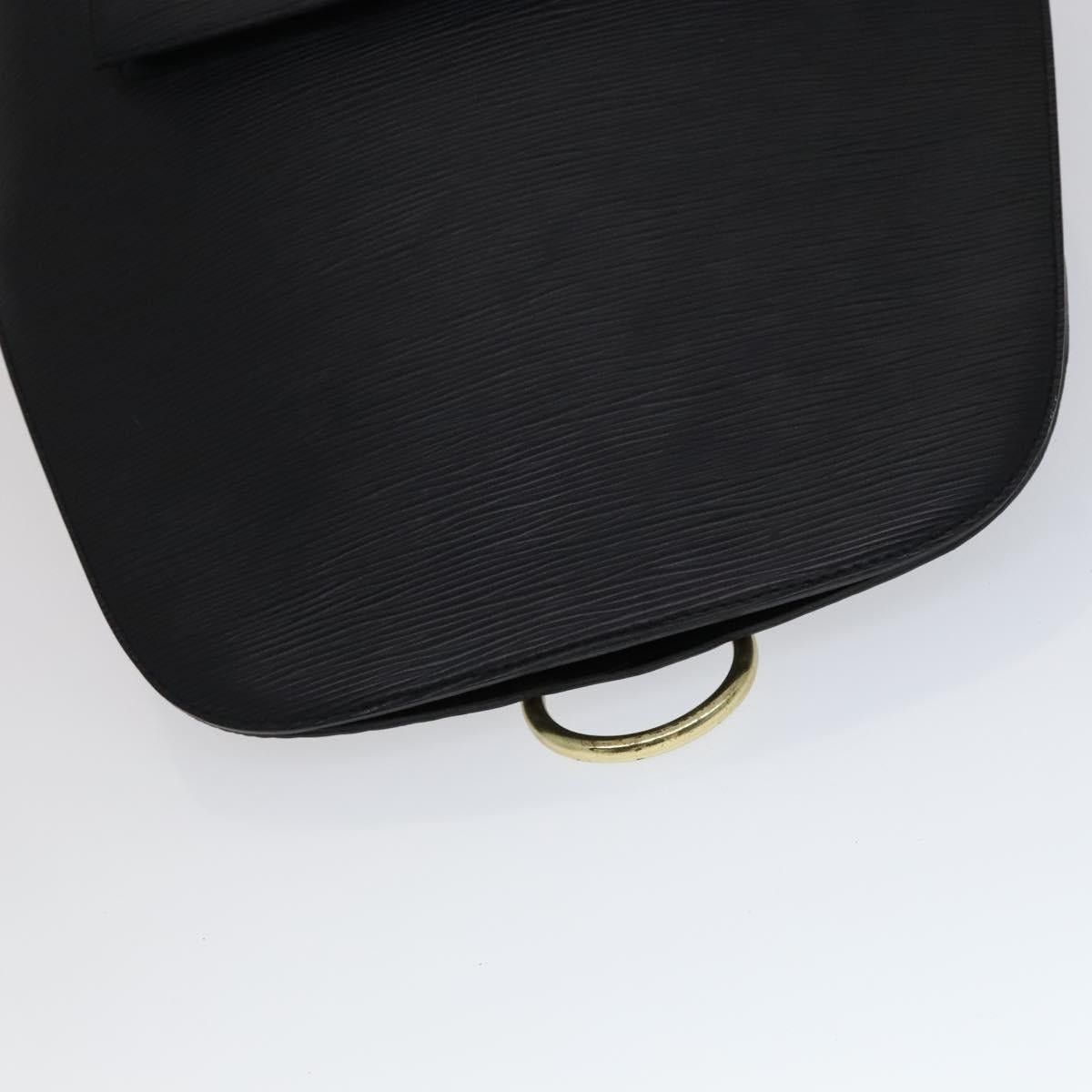 LOUIS VUITTON Epi Coblanc Shoulder Bag Black M52292