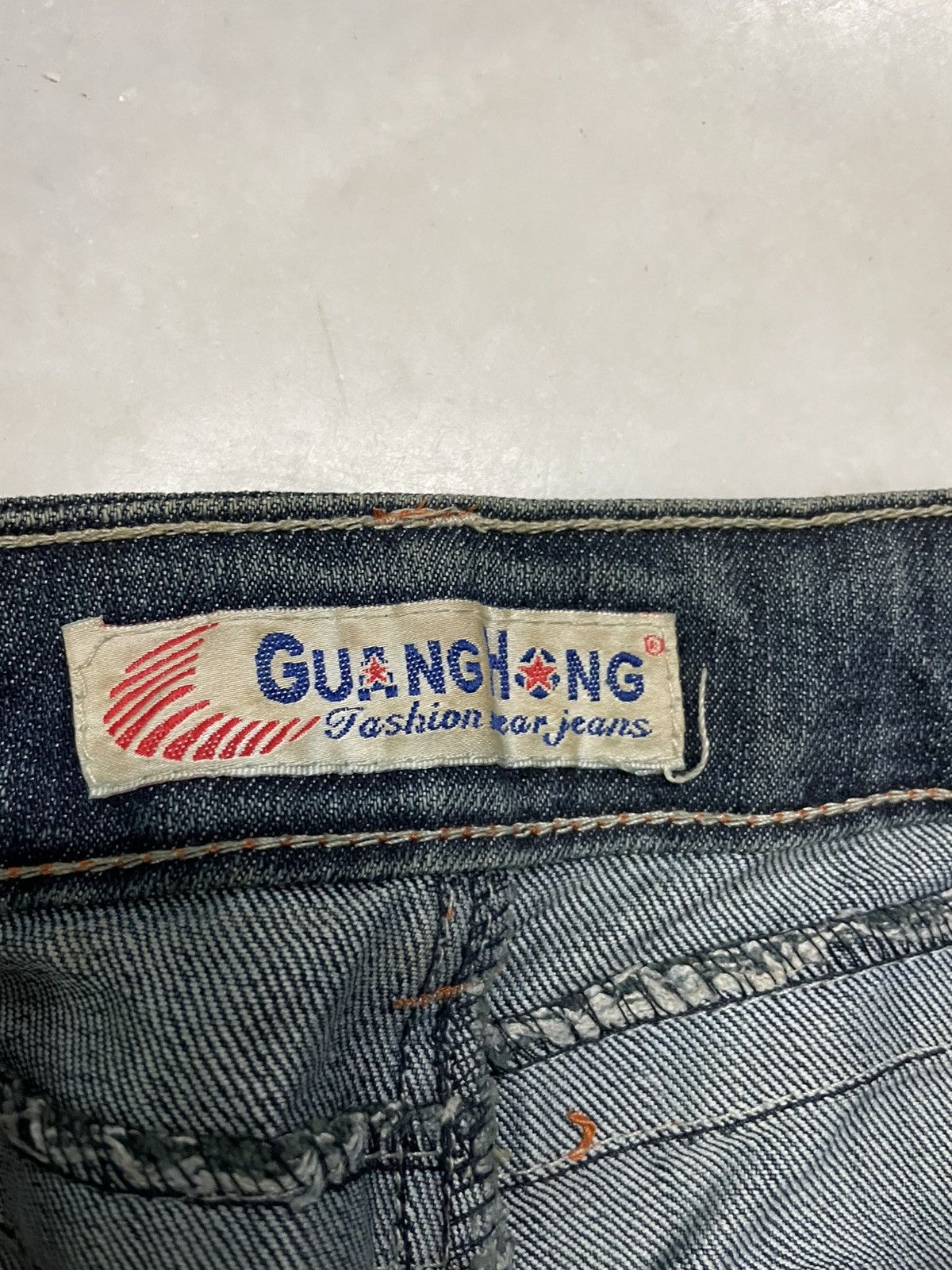 Seditionaries 💥Flared💥🇯🇵 Mudwash Tattoo Dragon Embroidery Bootcut Jean Size 28" / US 6 / IT 42 - 8 Thumbnail