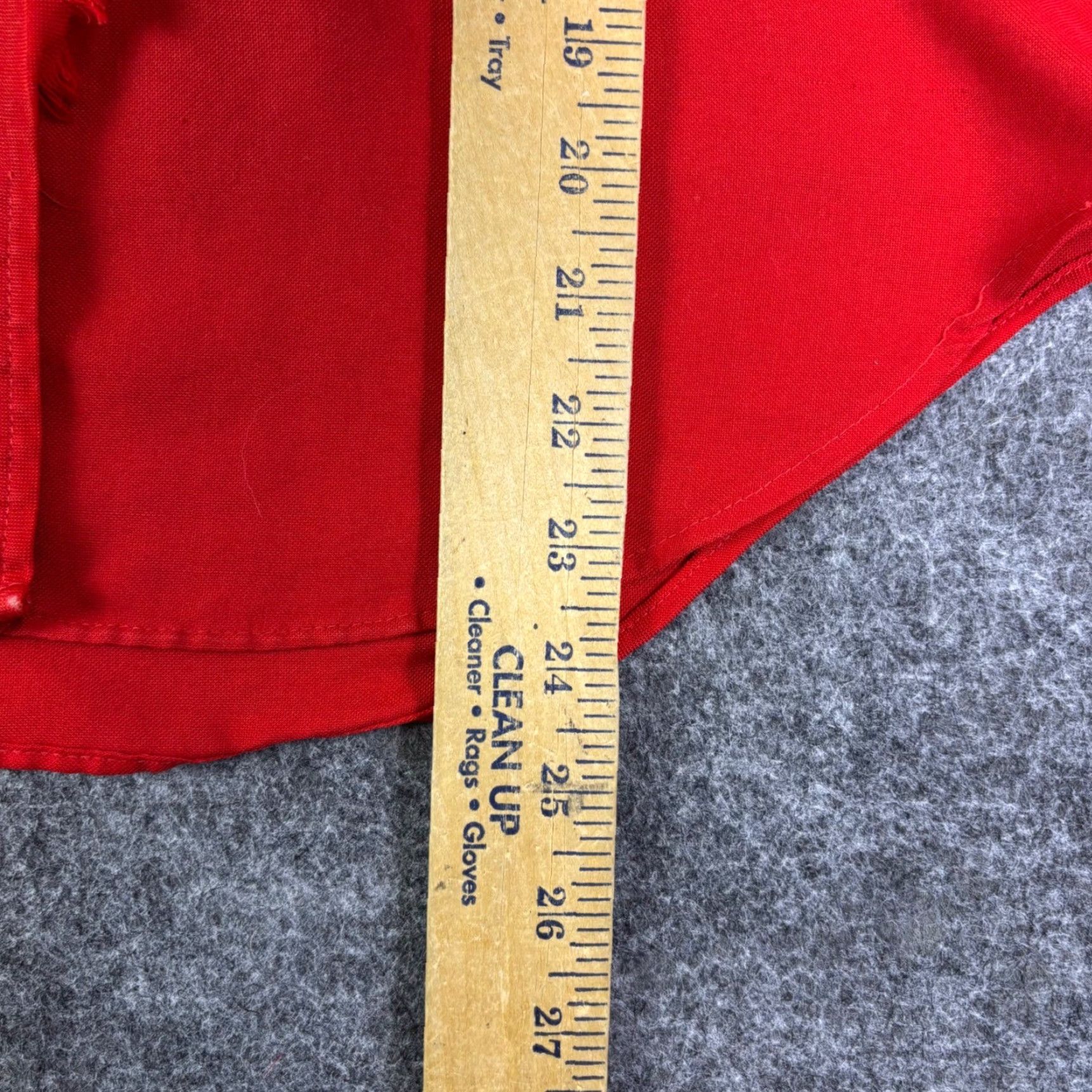 Vintage VINTAGE Glenbrooke Jr Penn-Prest Red Button Down Shirt Long Sleeve Solid Shirt S Red 70s Preppy Mens Boys Size US S / EU 44-46 / 1 - 4 Thumbnail