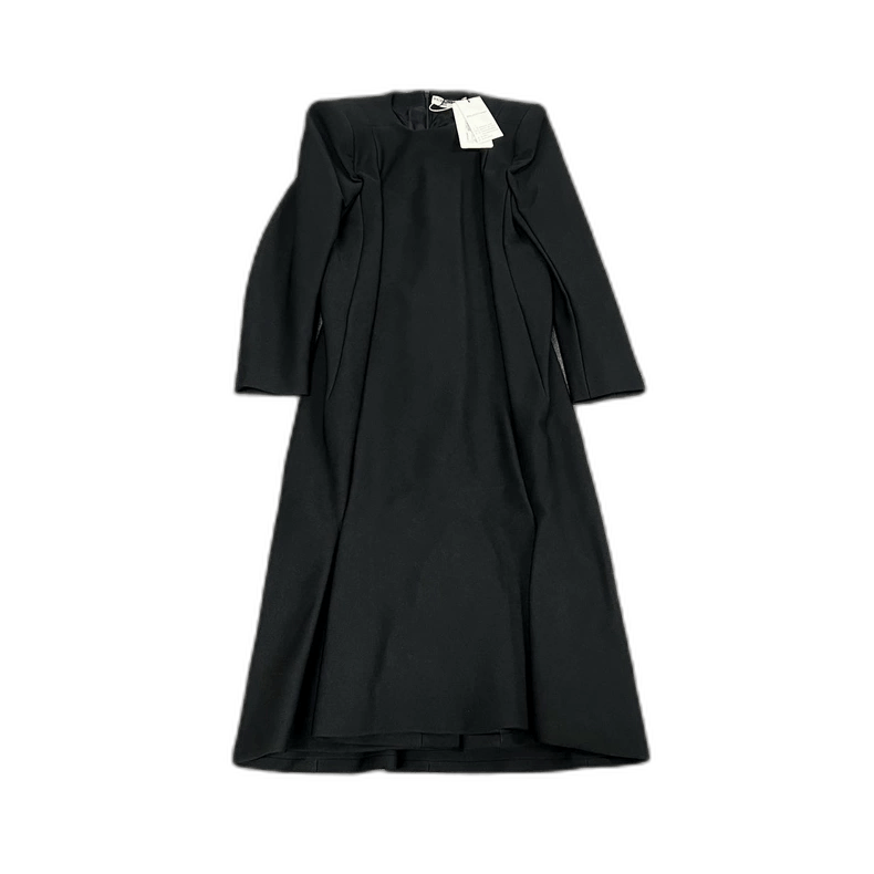 Balenciaga Balenciaga black long sleeve dress-2507 Size US 40 / EU 56 - 1 Thumbnail