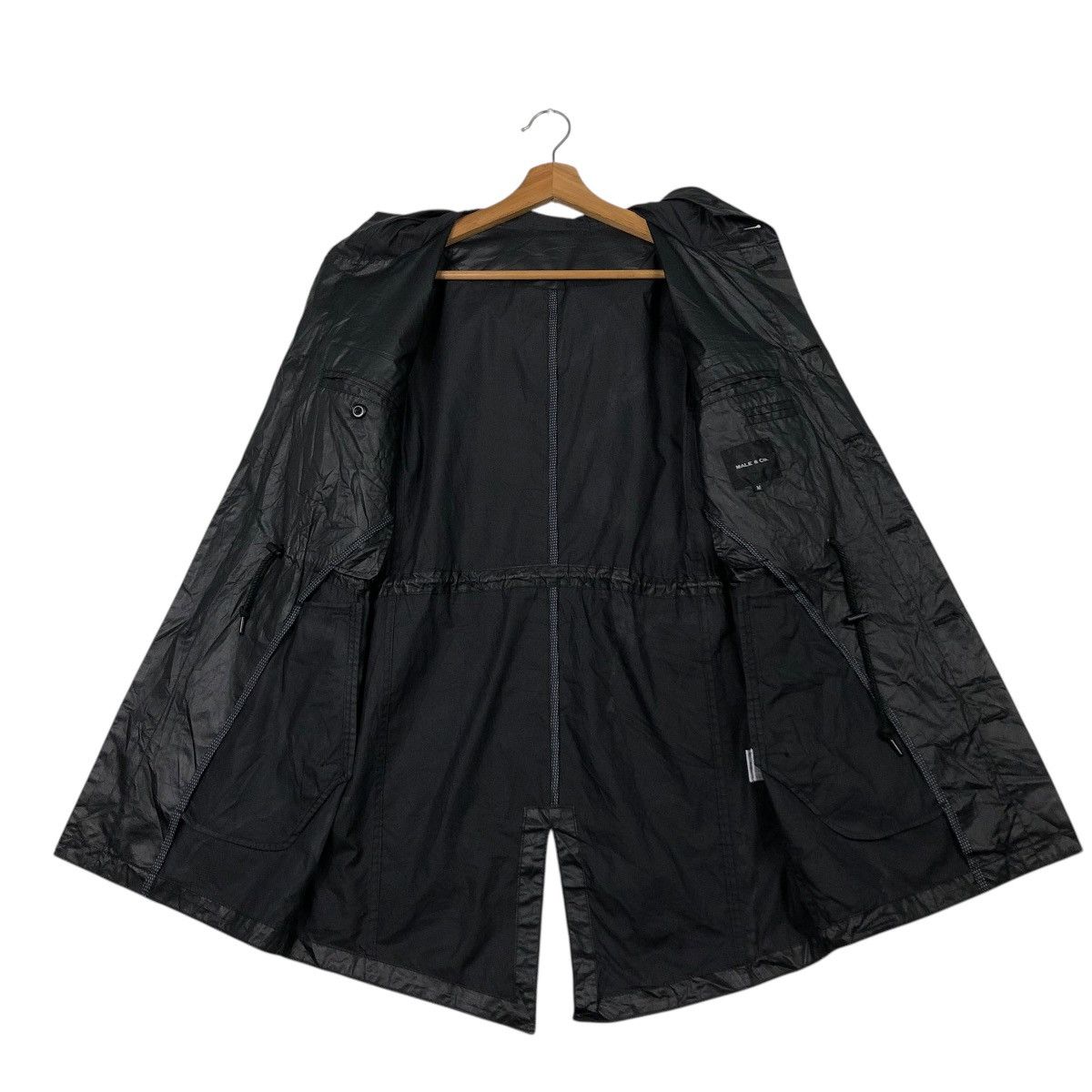 Japanese Brand VINTAGE HUNTING UTILITY BIKER JACKET MALE & CO ISSEY MIYAKE Size US M / EU 48-50 / 2 - 14 Thumbnail