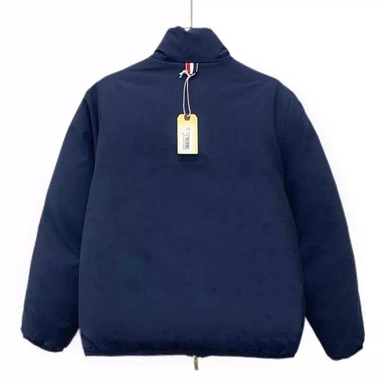 Thom Browne Thom Browne Blue graffiti printed coat Size S / US 4 / IT 40 - 4 Thumbnail