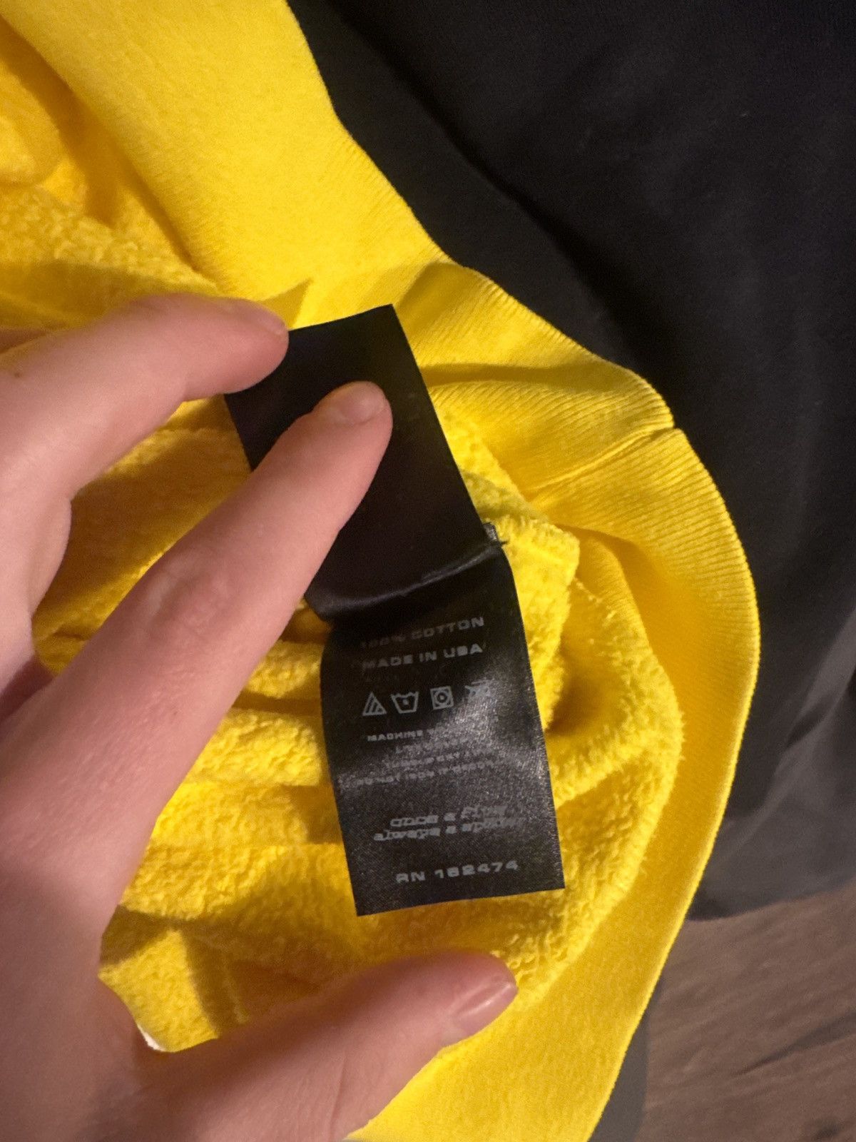 Sp5der Yellow sp5der hoodie AUTHENTIC Size US M / EU 48-50 / 2 - 4 Thumbnail