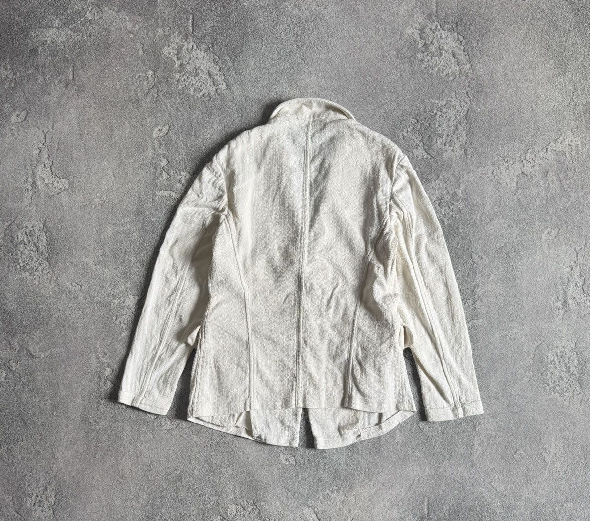 Designer Jil Sander 36 linen button up vintage blazer jacket retro Size S / US 4 / IT 40 - 11 Thumbnail