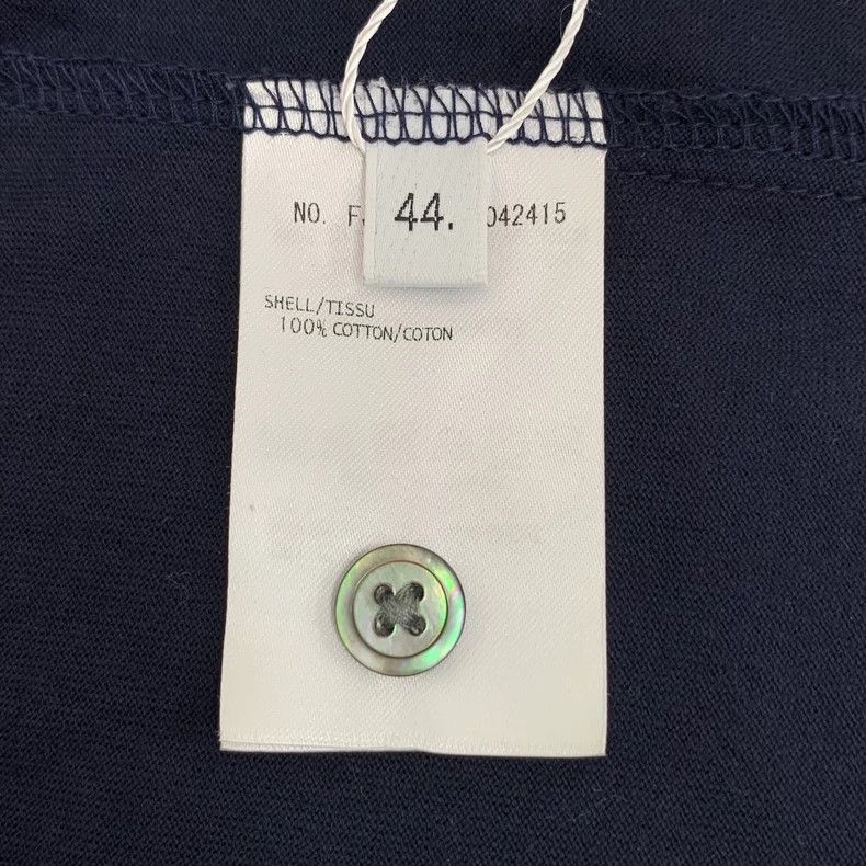 Thom Browne Thom Browne Blue cotton round neck short sleeves with side Size M / US 6-8 / IT 42-44 - 7 Thumbnail