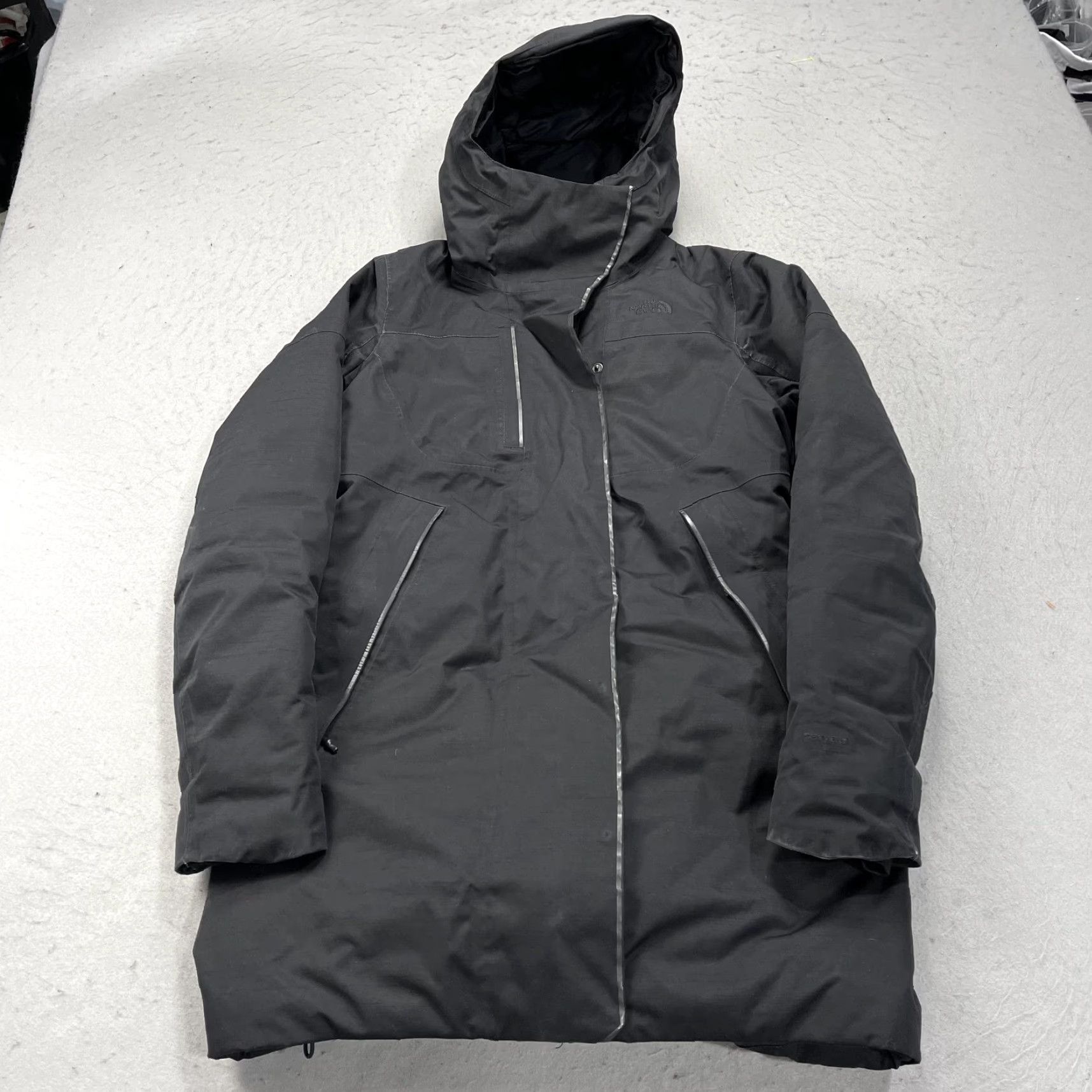The North Face The North Face Coat Womens Small Black DryVent Down Hooded Parka Winter Warm Size S / US 4 / IT 40 - 2 Thumbnail