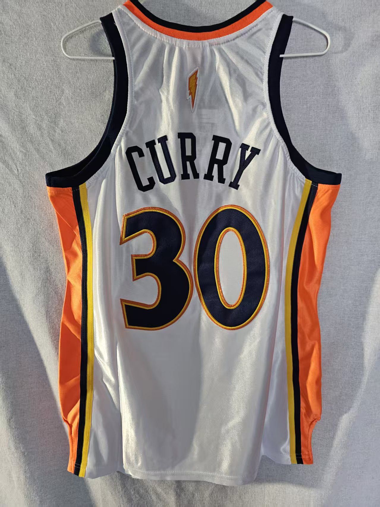 NBA Warriors #30 Stephen Curry Jersey Double Stitched M Size US M / EU 48-50 / 2 - 2 Thumbnail