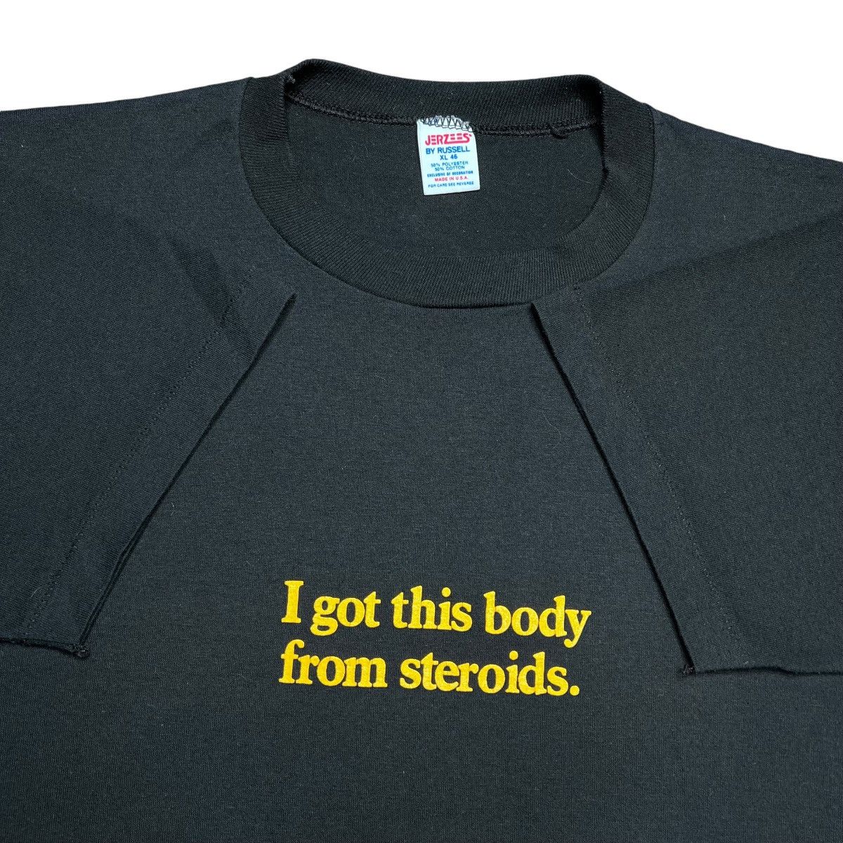 Vintage Vtg This Body From Steroids Pro Steroids Body Building Tee Size US XL / EU 56 / 4 - 2 Thumbnail