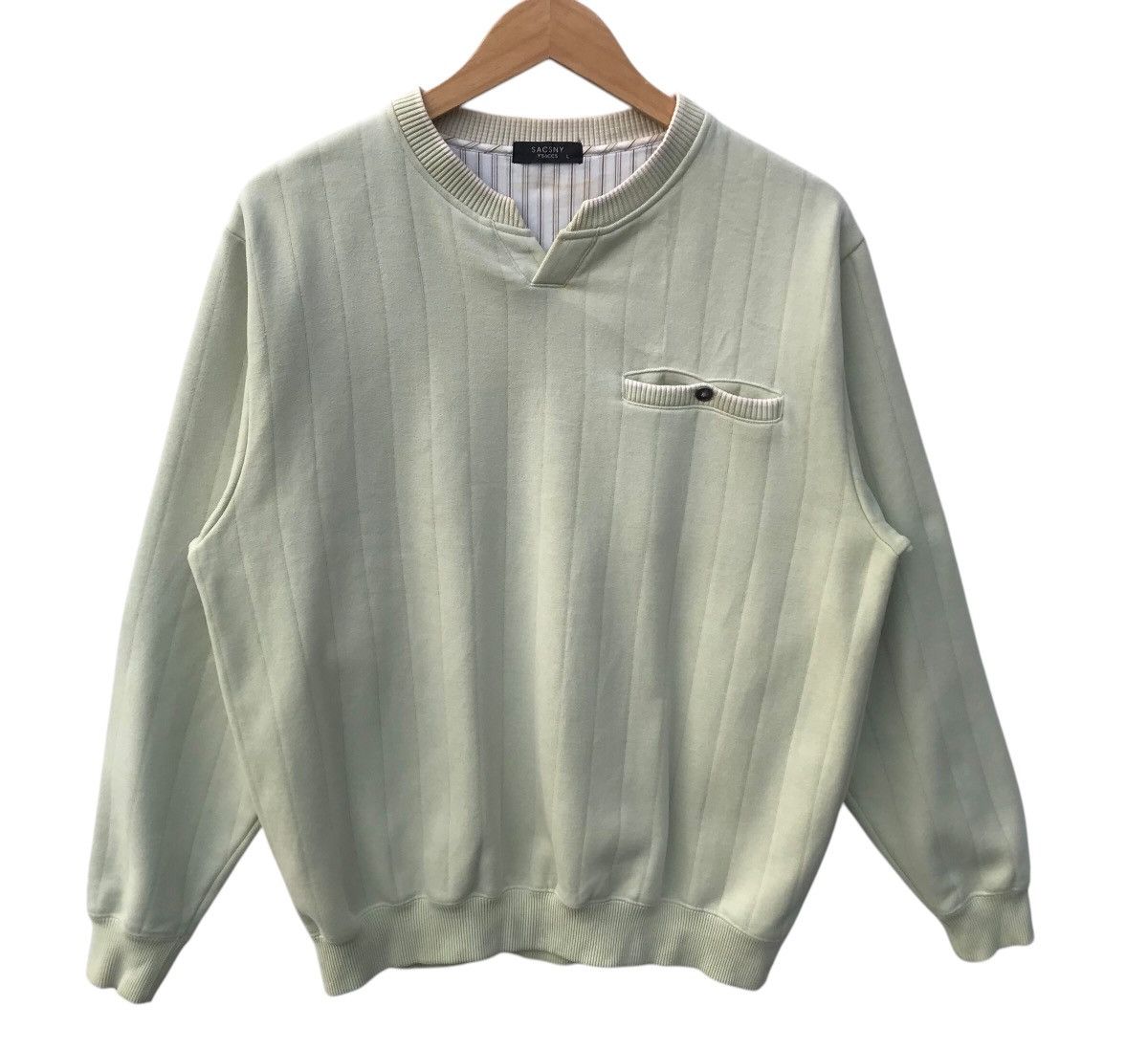 Yohji Yamamoto Yohji Yamamoto Y’saccs Pocket Pullover Sweatshirt Size US M / EU 48-50 / 2 - 2 Thumbnail
