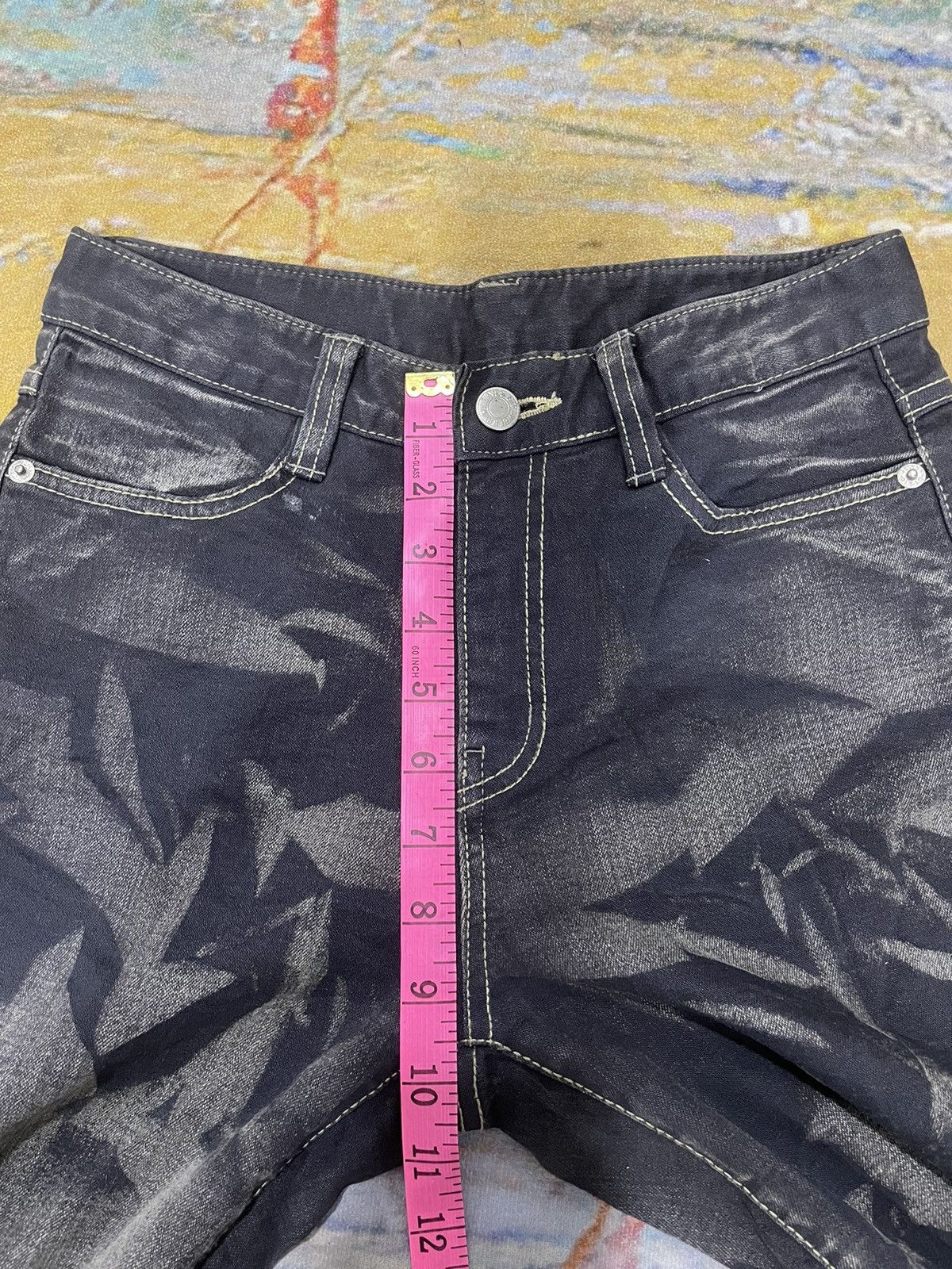 Japanese Brand Strawberry Leaves LGB Style Flare Denim Pants Size US 26 / EU 42 - 14 Thumbnail