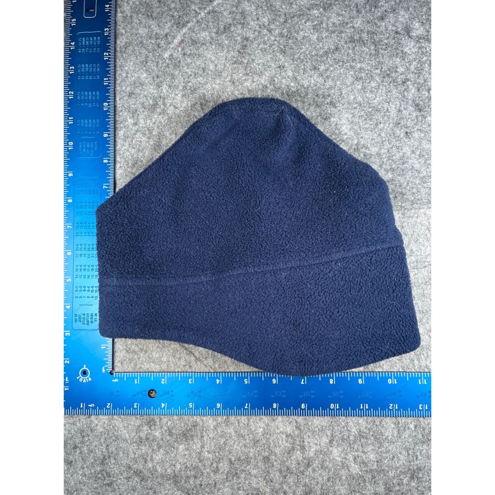 Vintage Solstice Beanie Hat Adult One Size Blue 100% Polyester Fleece Knit Beanie Unisex Adults Winter Fall Spring Outdoor Ski Mens Womens Size ONE SIZE - 4 Thumbnail
