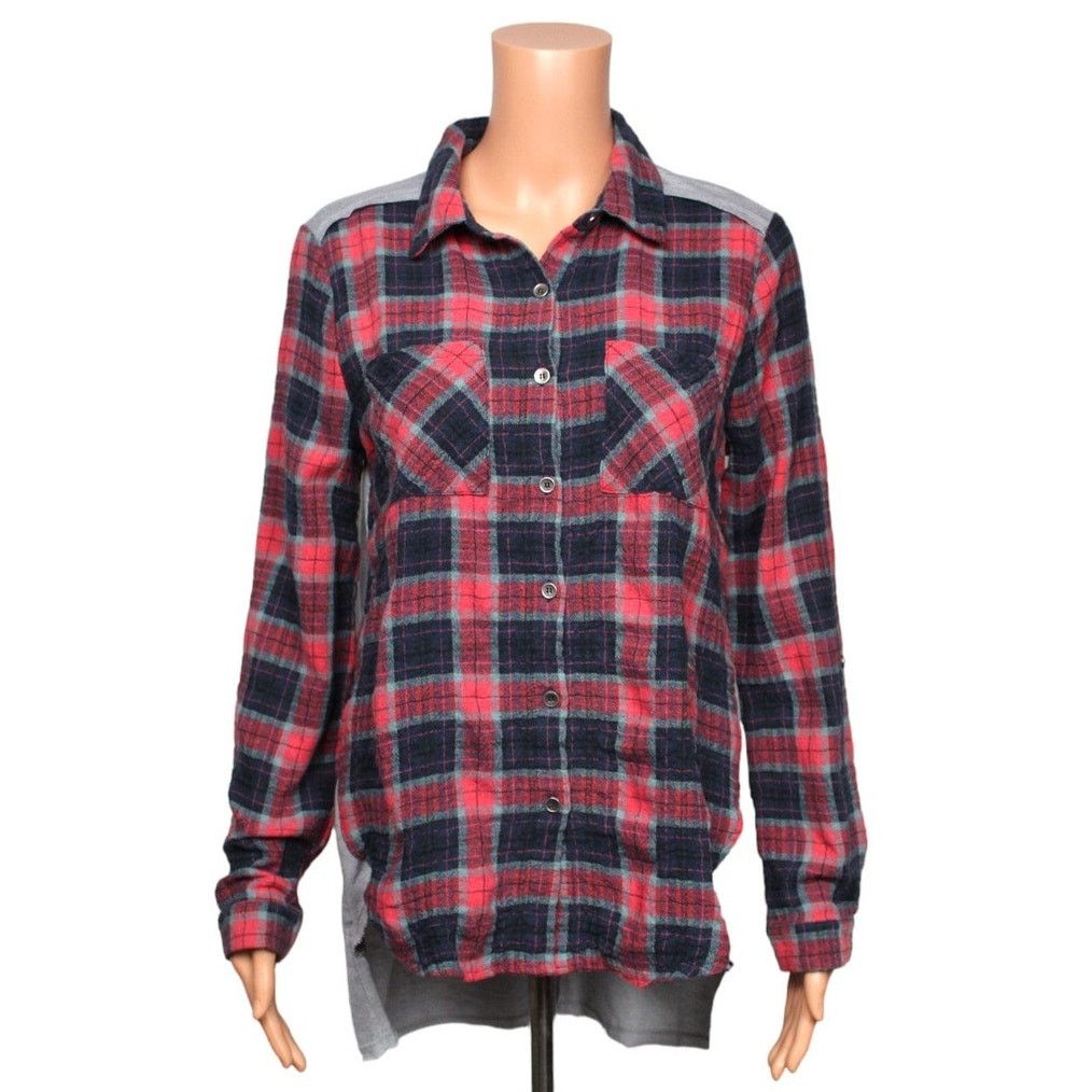 Other Hem & Thread Long Sleeve Button Up Shirt Women's Size Medium Size M / US 6-8 / IT 42-44 - 1 Thumbnail