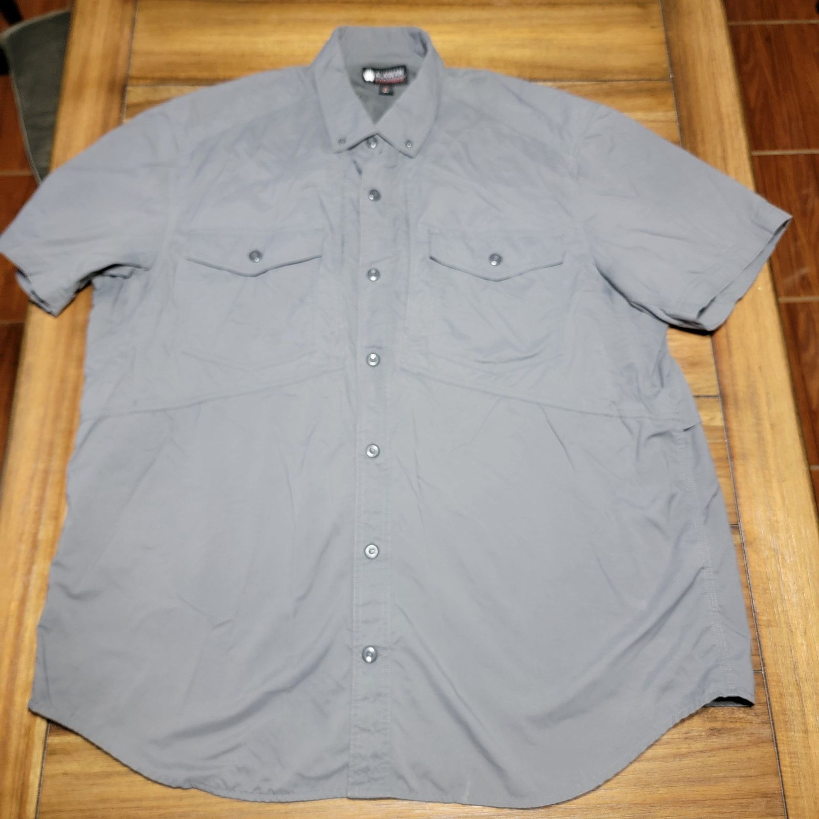 Duluth Trading Company Alaskan Hardgear by Duluth Trading Co Full Button Shirt - XL Size US XL / EU 56 / 4 - 1 Thumbnail