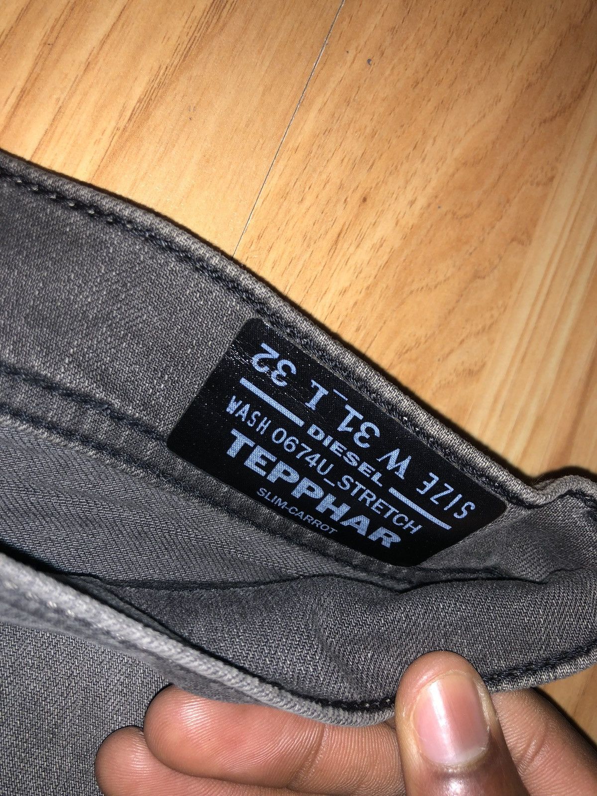 Diesel Diesel D.N.A Tepphar Slim Carrot Jeans - Size 32 Size US 30 / EU 46 - 3 Thumbnail