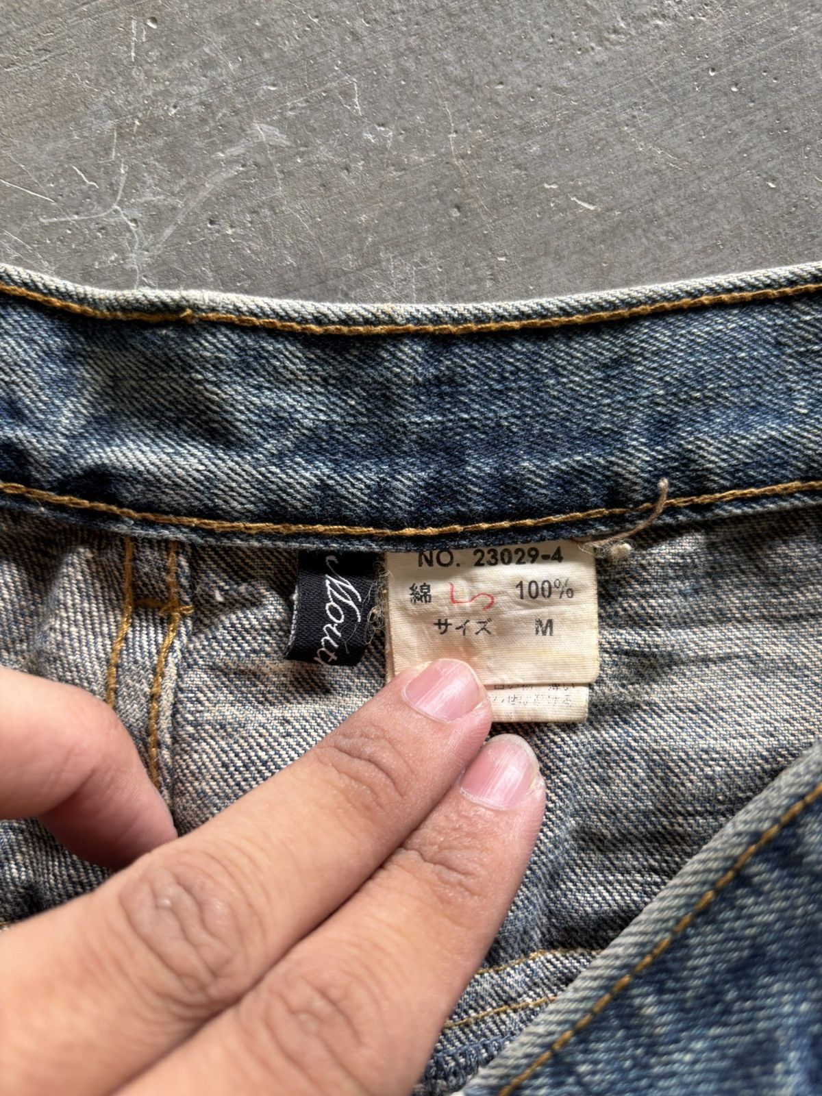 PPFM y2k double waist japanese jeans mouth valley punk grunge Size US 30 / EU 46 - 4 Thumbnail
