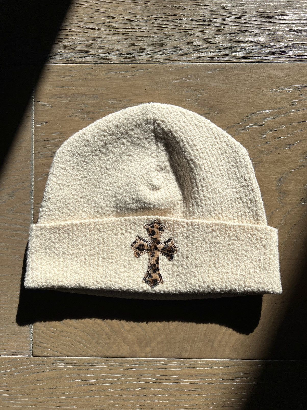 Chrome Hearts Chrome Hearts Cheetah Cross Patch Beanie Size ONE SIZE - 3 Thumbnail