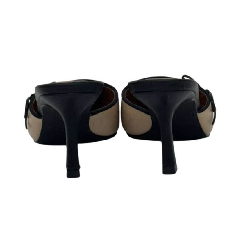 Other LILIANA / Mindi-1 / Vintage-Inspired/ Beige & Black / Sling Size US 10 / IT 40 - 7 Thumbnail