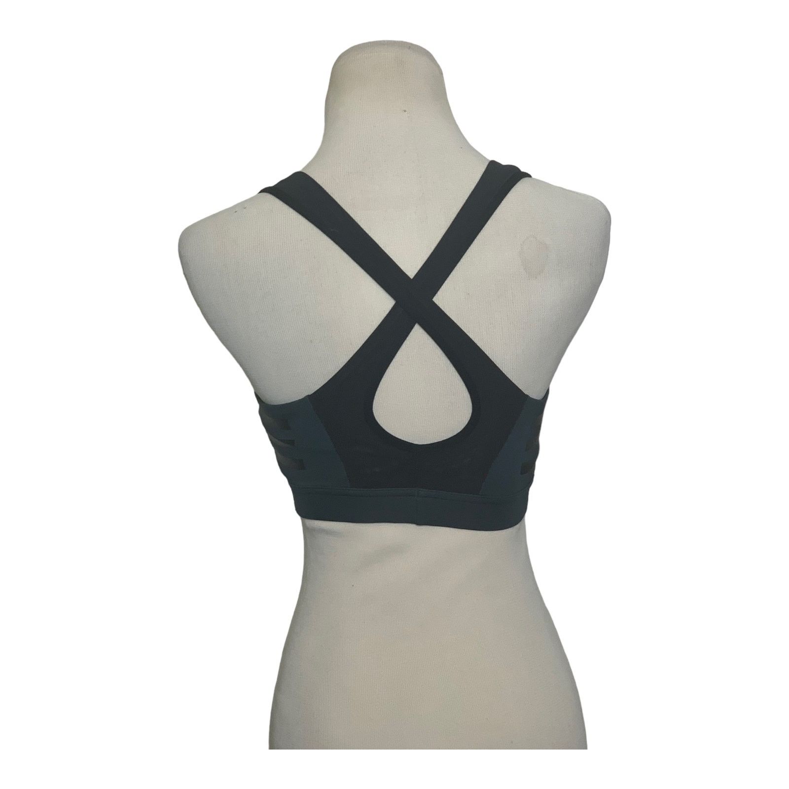 Adidas Adidas gray crossed back sports bra size XS Size XS / US 0-2 / IT 36-38 - 8 Thumbnail