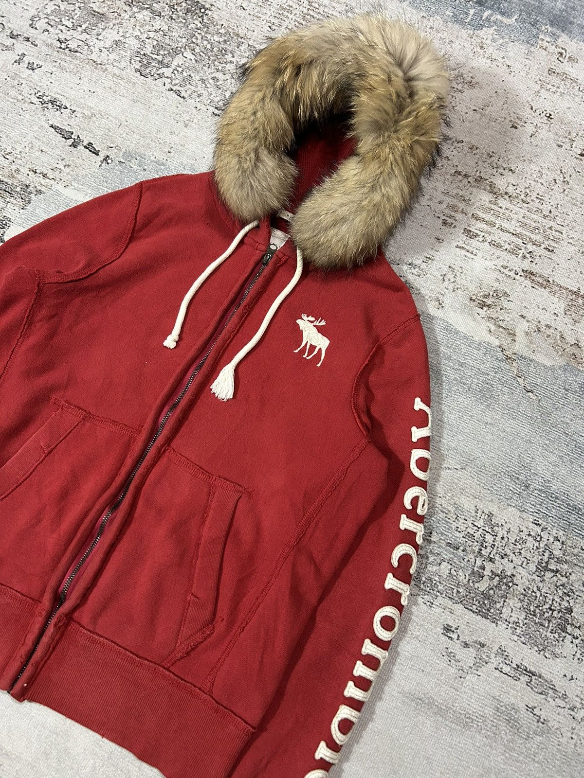 Abercrombie & Fitch 💸BINDING OFFER💸 Faux Fur Hoodie LgB Ifsixwasnine style Size US S / EU 44-46 / 1 - 3 Thumbnail