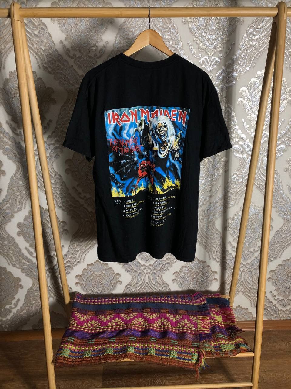 Band Tees VINTAGE IRON MAIDEN MONSTER ROCK T-SHIRT METAL RETRO Y2K 90s Size US XXL / EU 58 / 5 - 1 Thumbnail