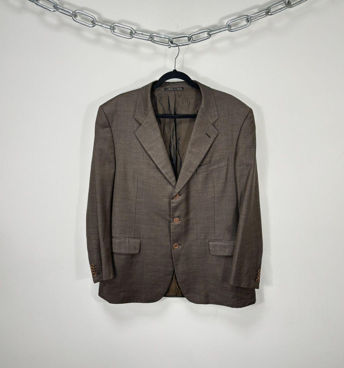 Davide Cenci Davide Cenci Vintage Men’s Italian Luxury Wool Blazer Jacket Size 46R - 1 Thumbnail