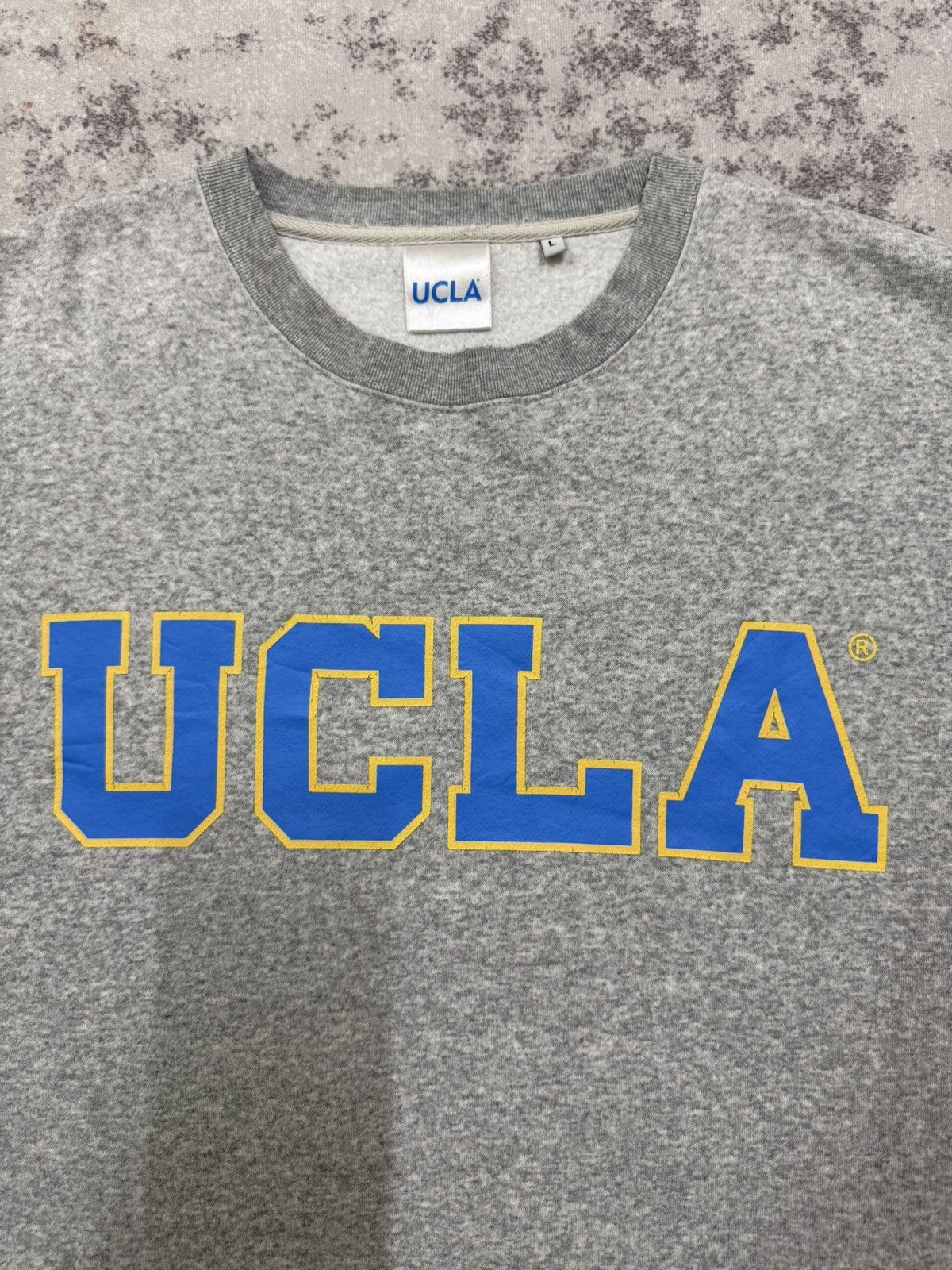 Japanese Brand University California Los Angeles Bruins Biglogo Sweatshirt Size US L / EU 52-54 / 3 - 4 Thumbnail