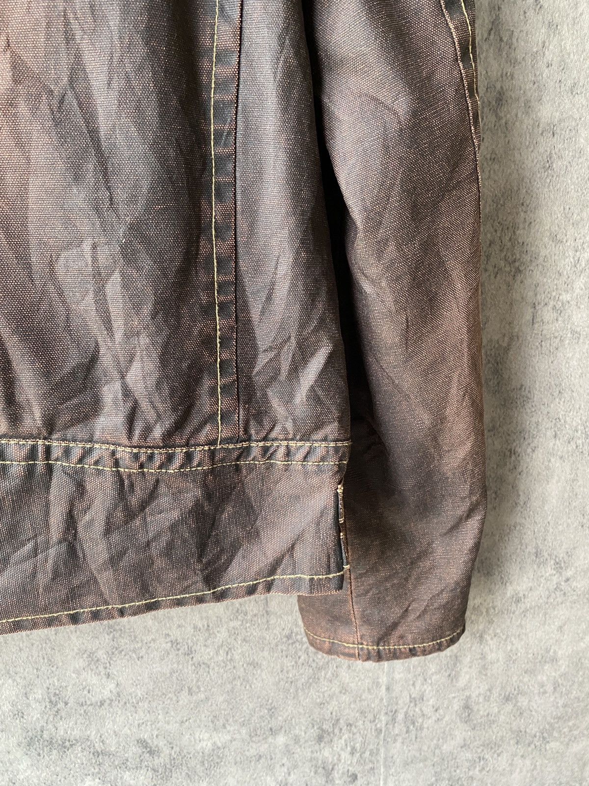 Japanese Brand Icom Japan By Ttu Waxed Biker Jacket Size US M / EU 48-50 / 2 - 12 Thumbnail