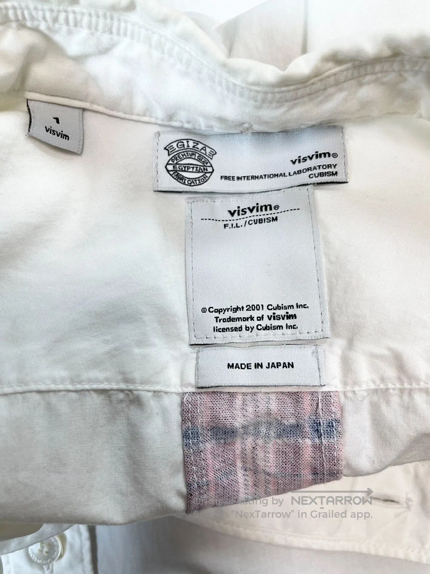 Visvim visvim giza patchwork shirt for casual wear. Size US M / EU 48-50 / 2 - 4 Thumbnail