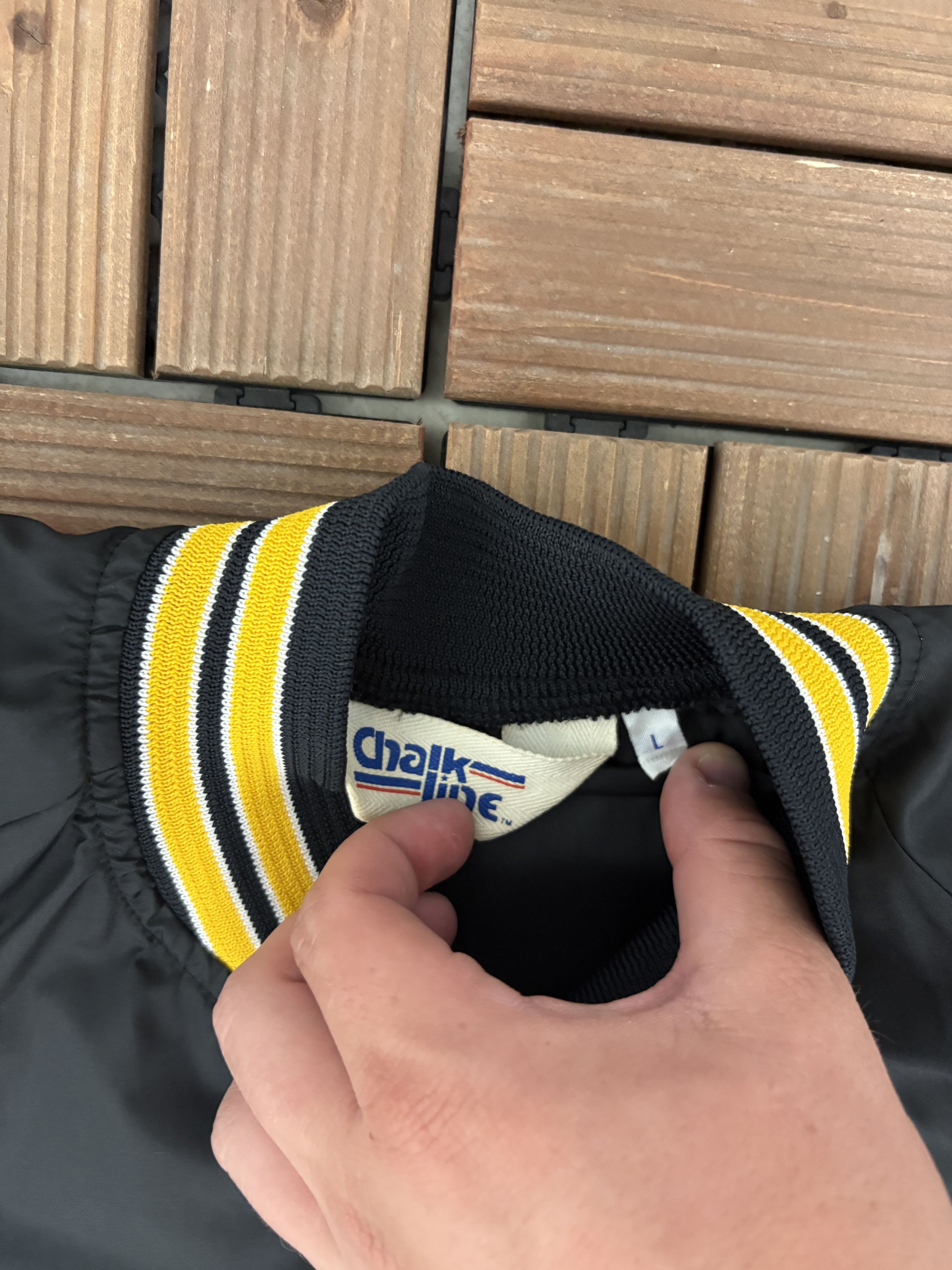 Chalk Line Iowa Hawkeyes Stitched Vintage Windbreaker Jacket Size US L / EU 52-54 / 3 - 6 Thumbnail