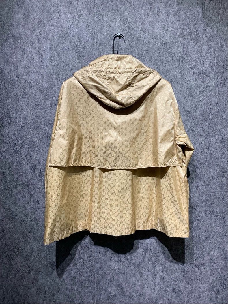 Gucci Gucci Khaki full print logo charge jacket 2501-Nextarrow Size US XXS / EU 40 - 2 Thumbnail